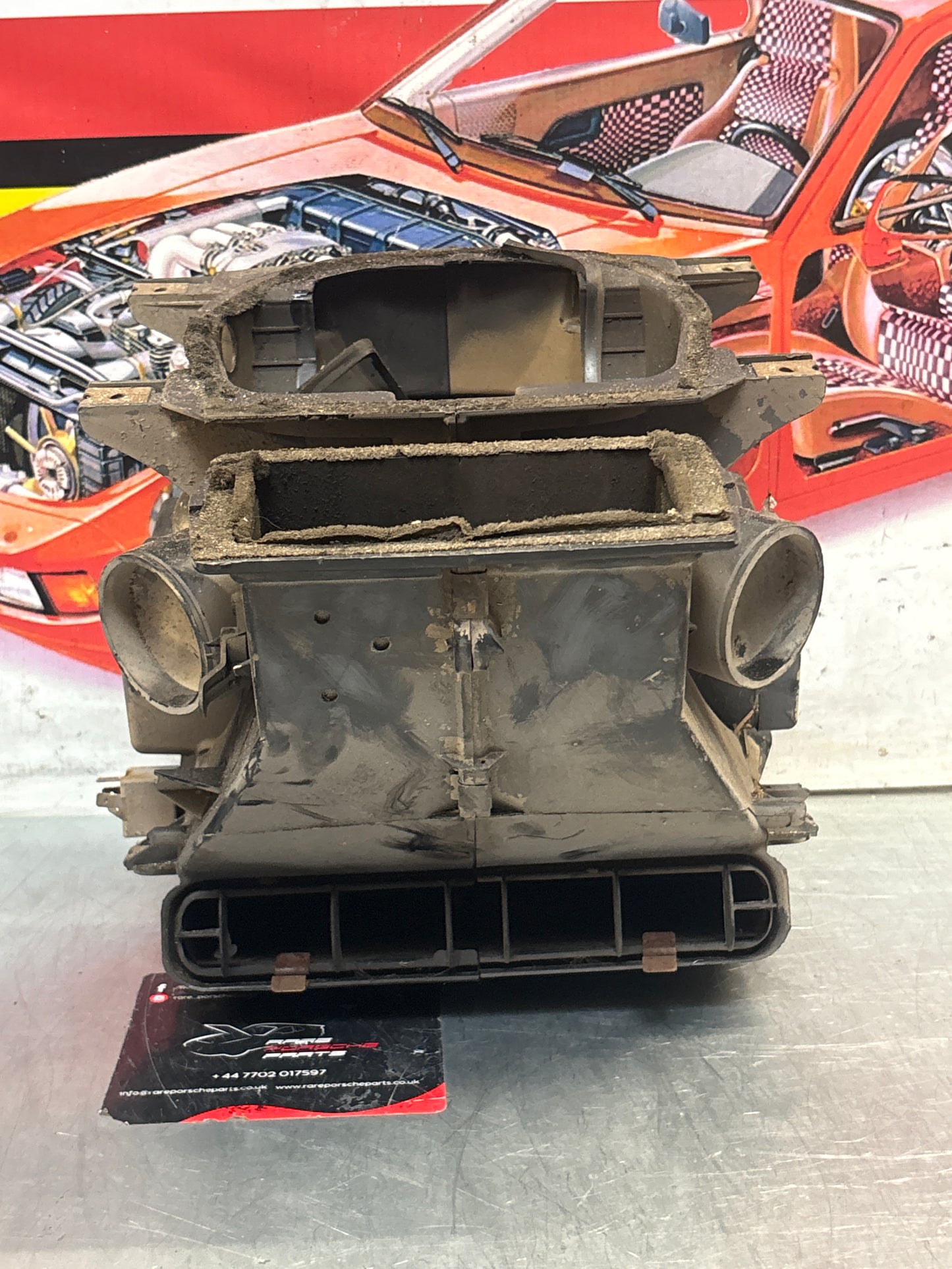 Porsche 924 80-85 944 82-85.5 heater blower fan assembly, complete 321819096 / 321819088 / 321819087 / 321819095 used