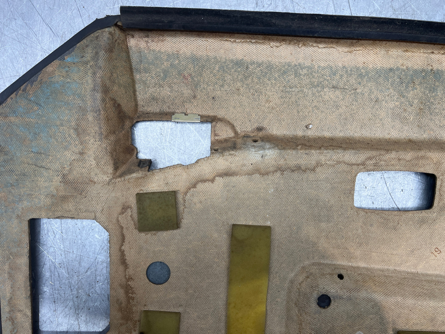 Porsche 944 left black door card for late cars from 85.5 944555017