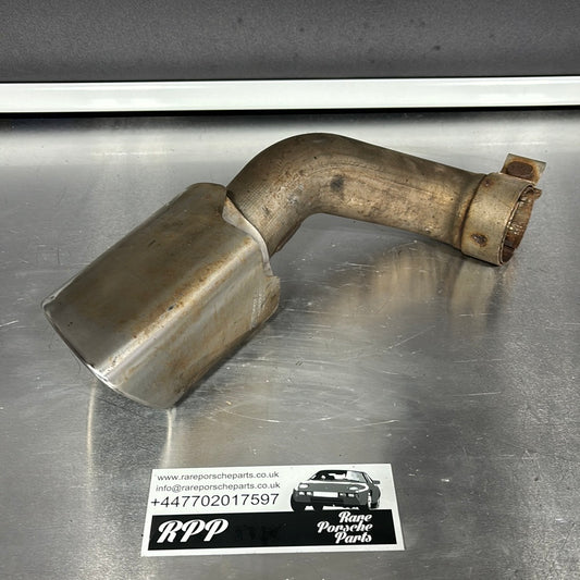 Porsche Cayenne E3 tailpipe, exhaust tip 9Y0253825C, used