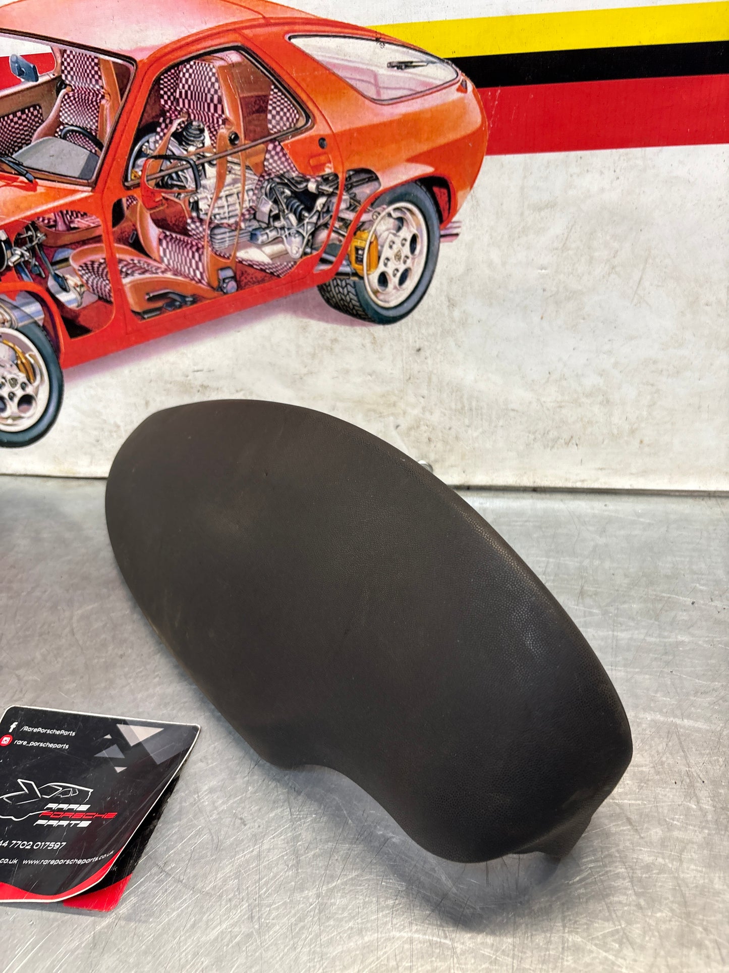 Porsche 911 996 dasboard cluster trim, used, black 99655205902