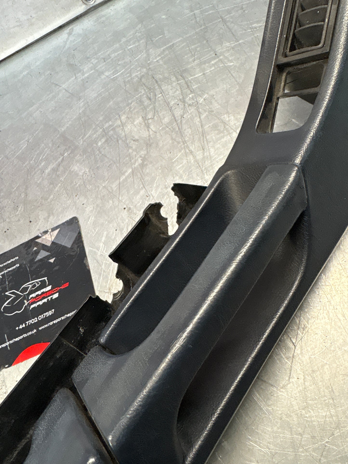 Porsche 928 blue door armrest, left, off side, 92855510103, used