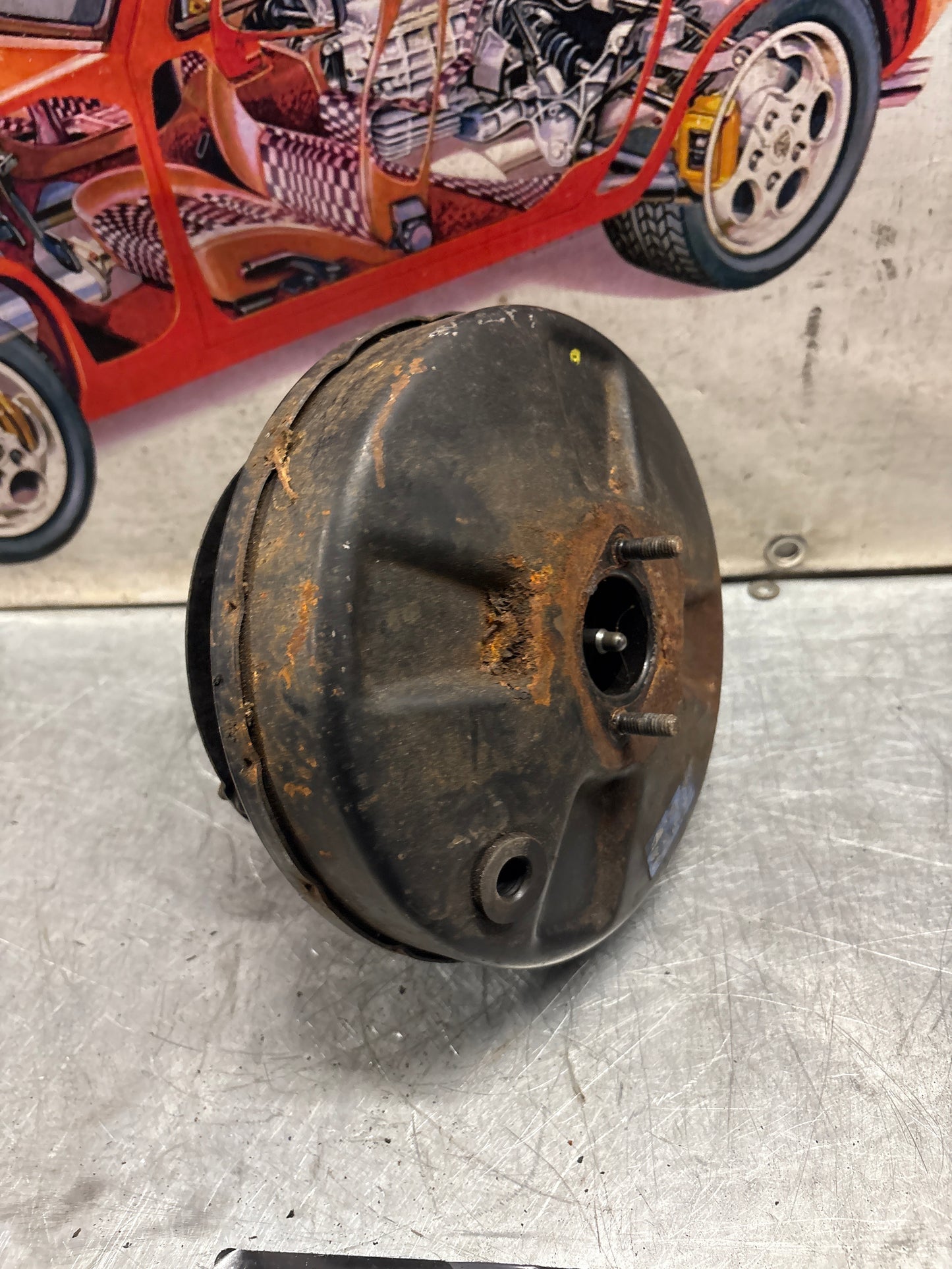 Porsche 944 924 brake booster, used 477611907H