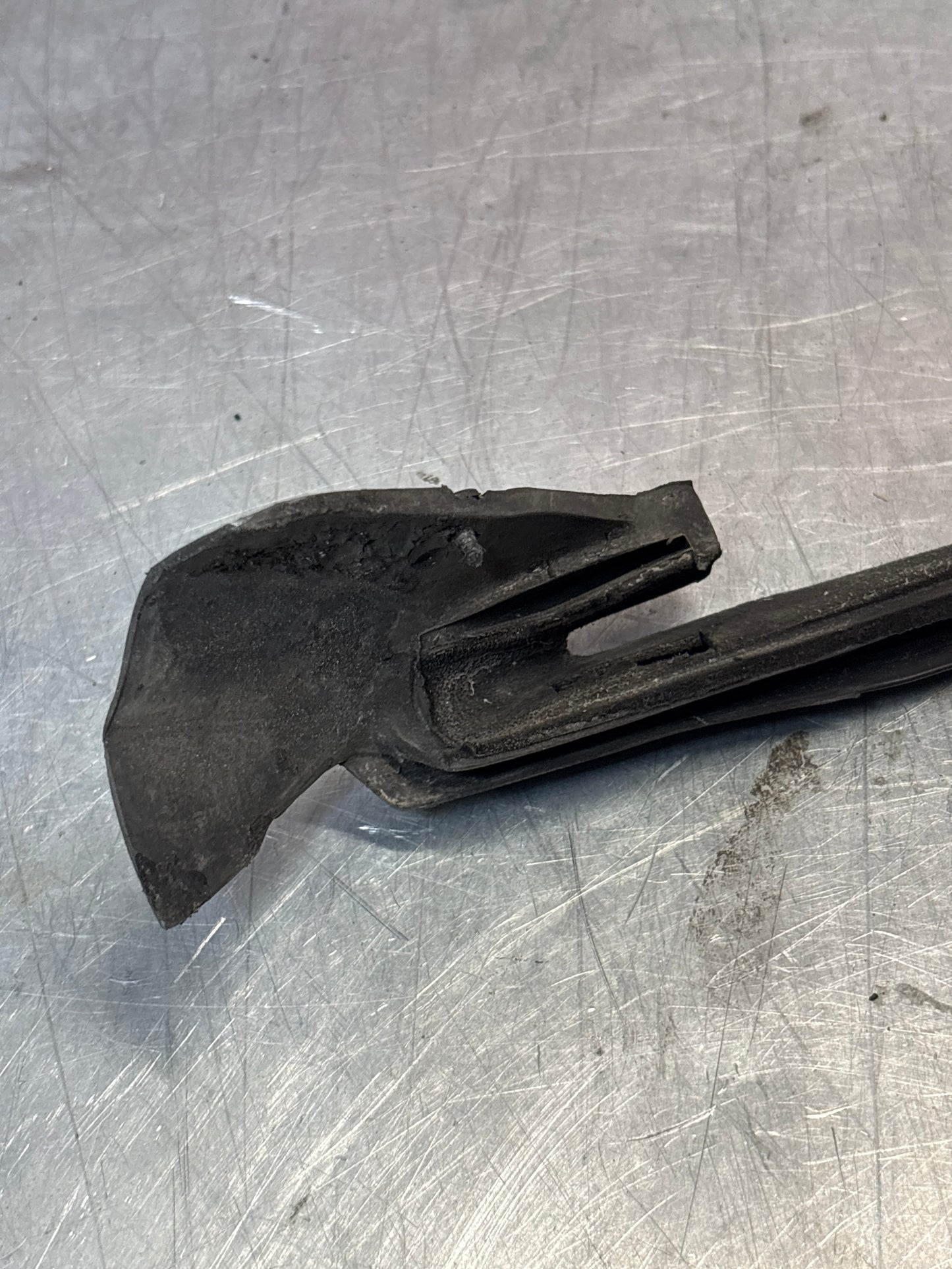 Porsche 944 cabrio right door slot seal, used 94153709410