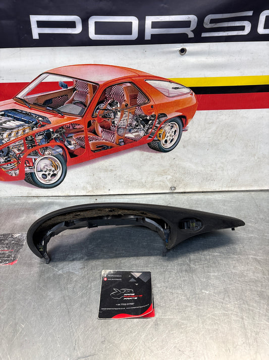 Porsche 911 996 dasboard cluster trim, used, black 99655205902