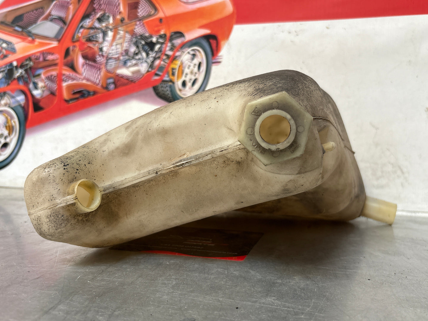 Porsche 928  Windshield Washer Reservoir, used 92862807503