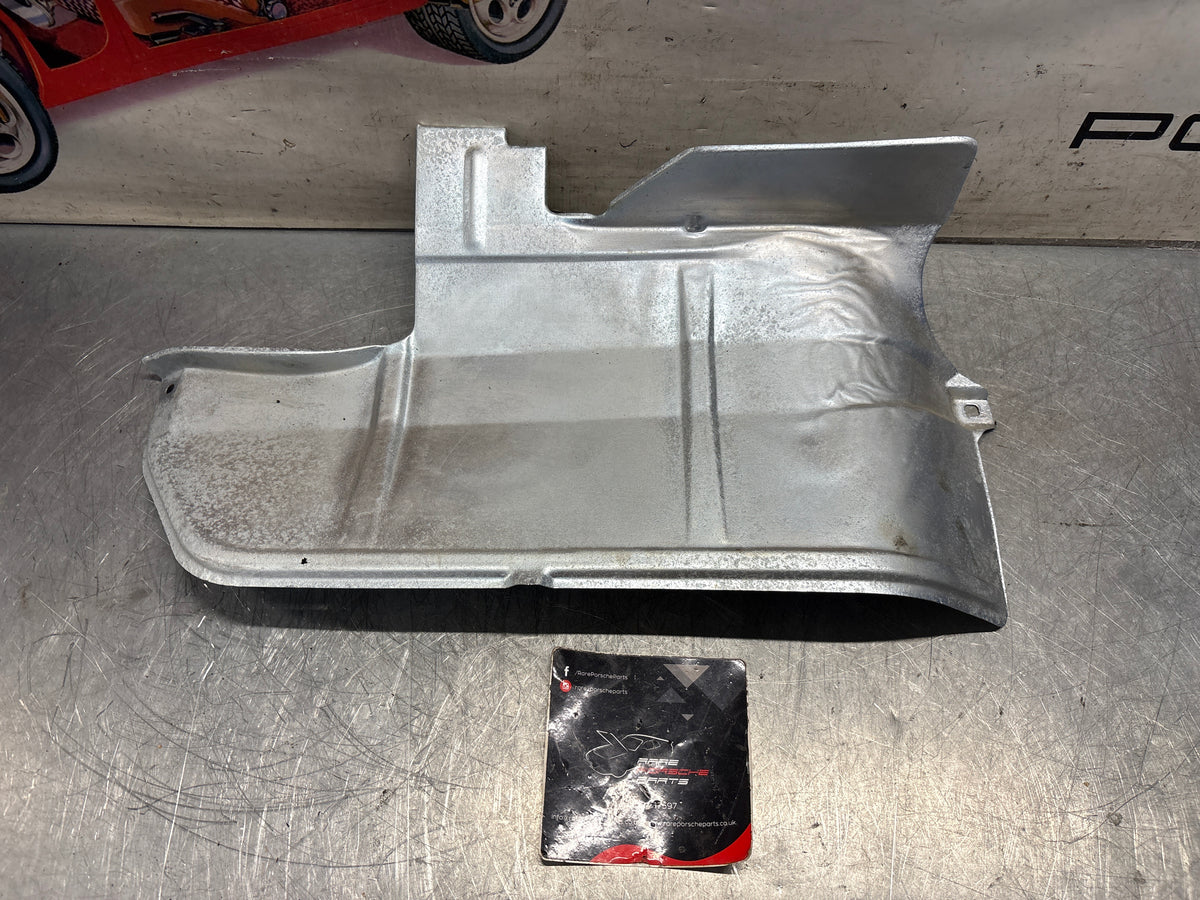 Porsche 924 early 76-79 automatic heat shield, refurbished 477813139A