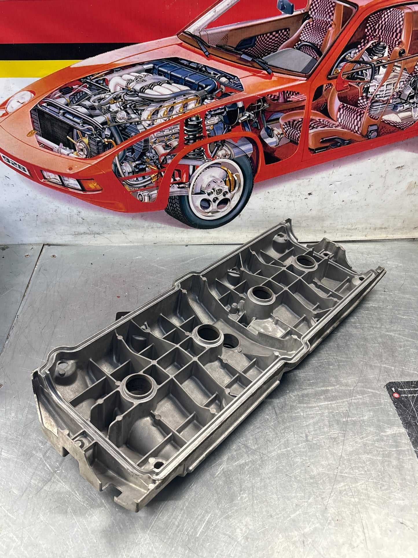 Porsche 968 cylinder head cover, used 94410446102