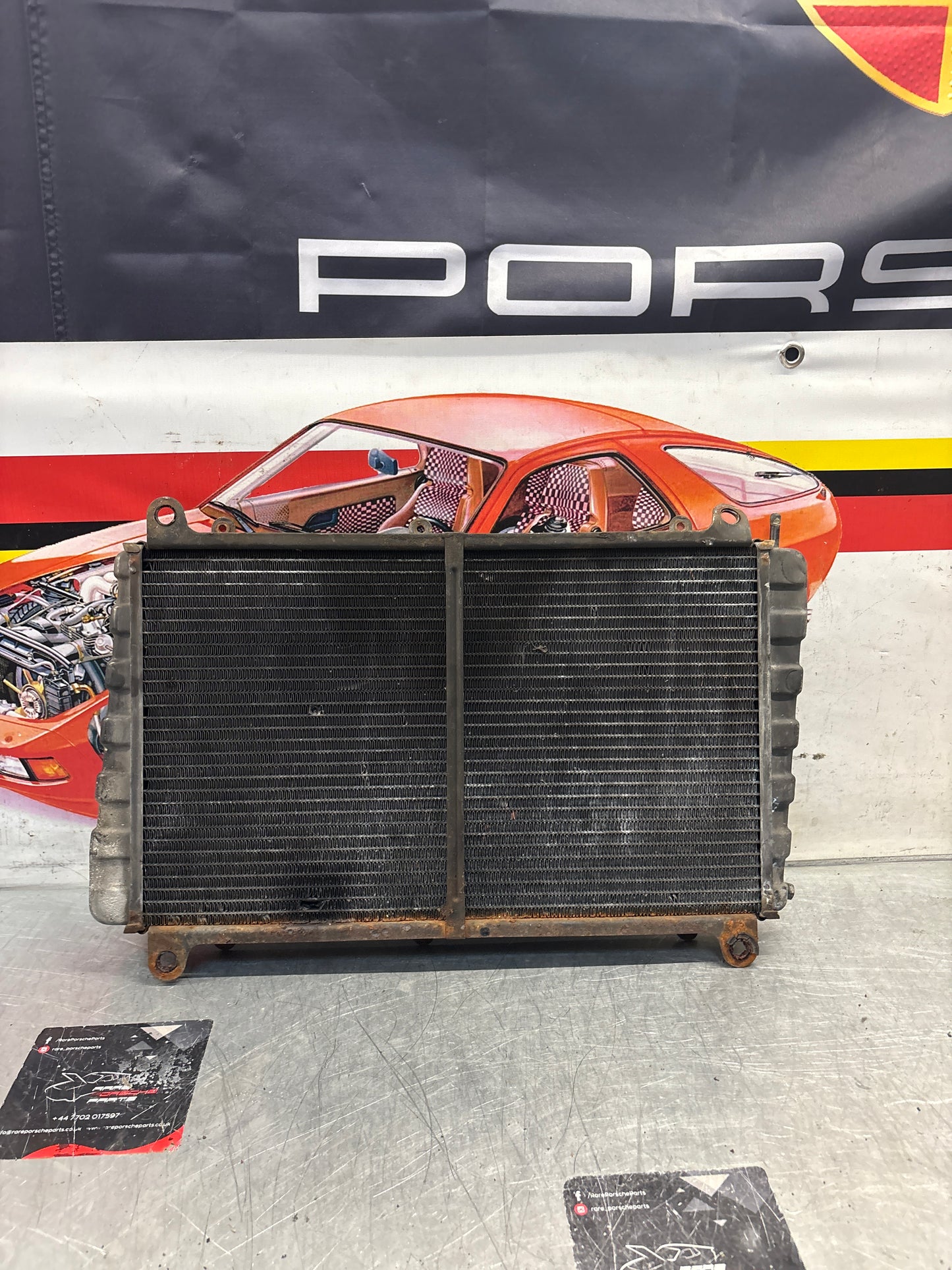 Porsche 924 radiator used 477121251A pressure tested
