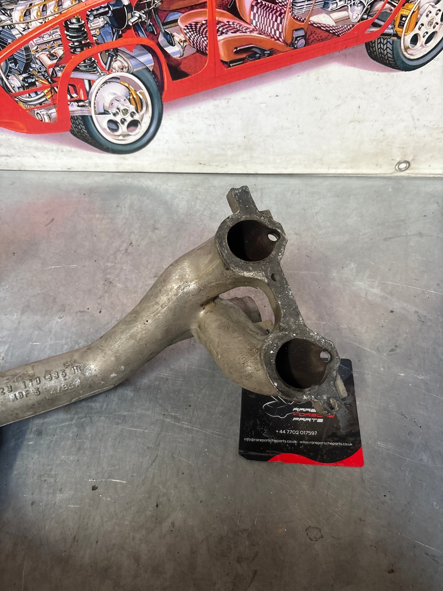 Porsche 928 Intake manifold pipe, used 9281106350R