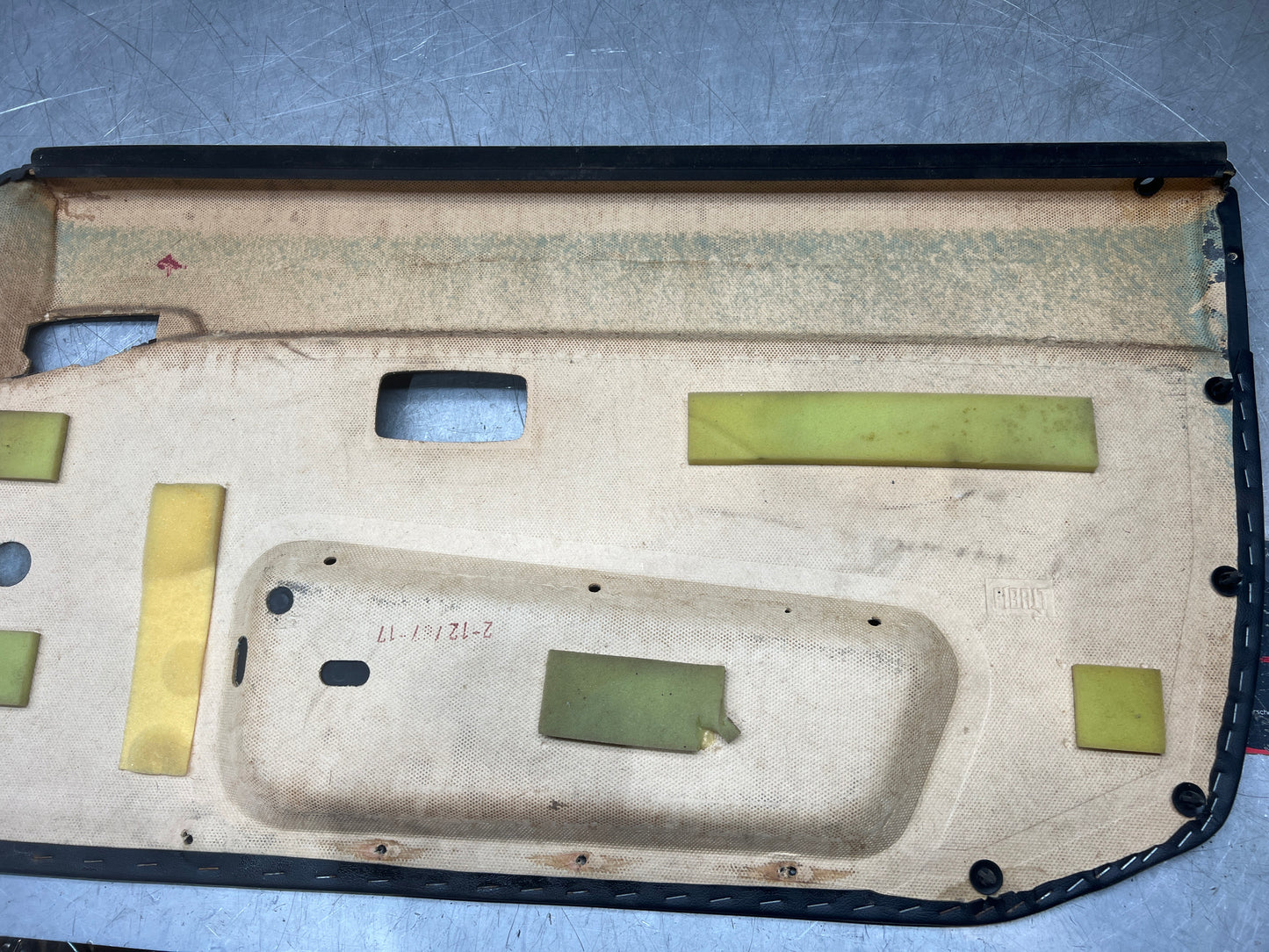 Porsche 944 left blue door card for late cars from 85.5 944555017