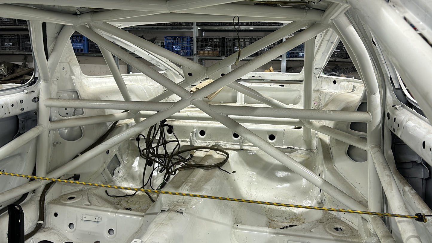 Porsche 928 race car, track car chassis with roll cage