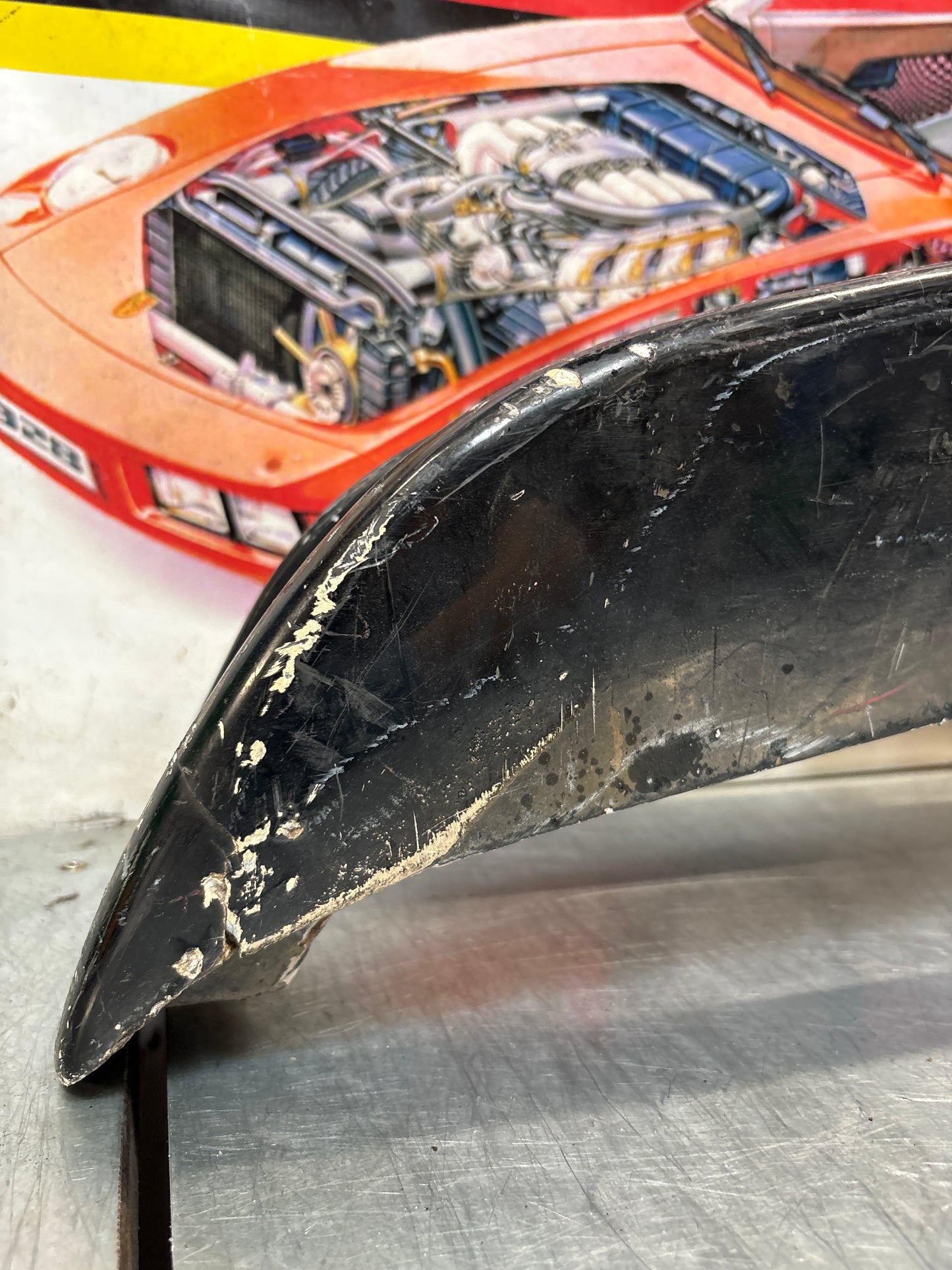Porsche 924 Front Bumper 477807113 used