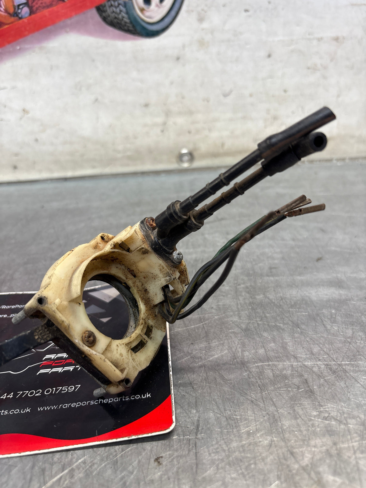 Porsche 914 steering coloumn wiper switch, used 91461391515
