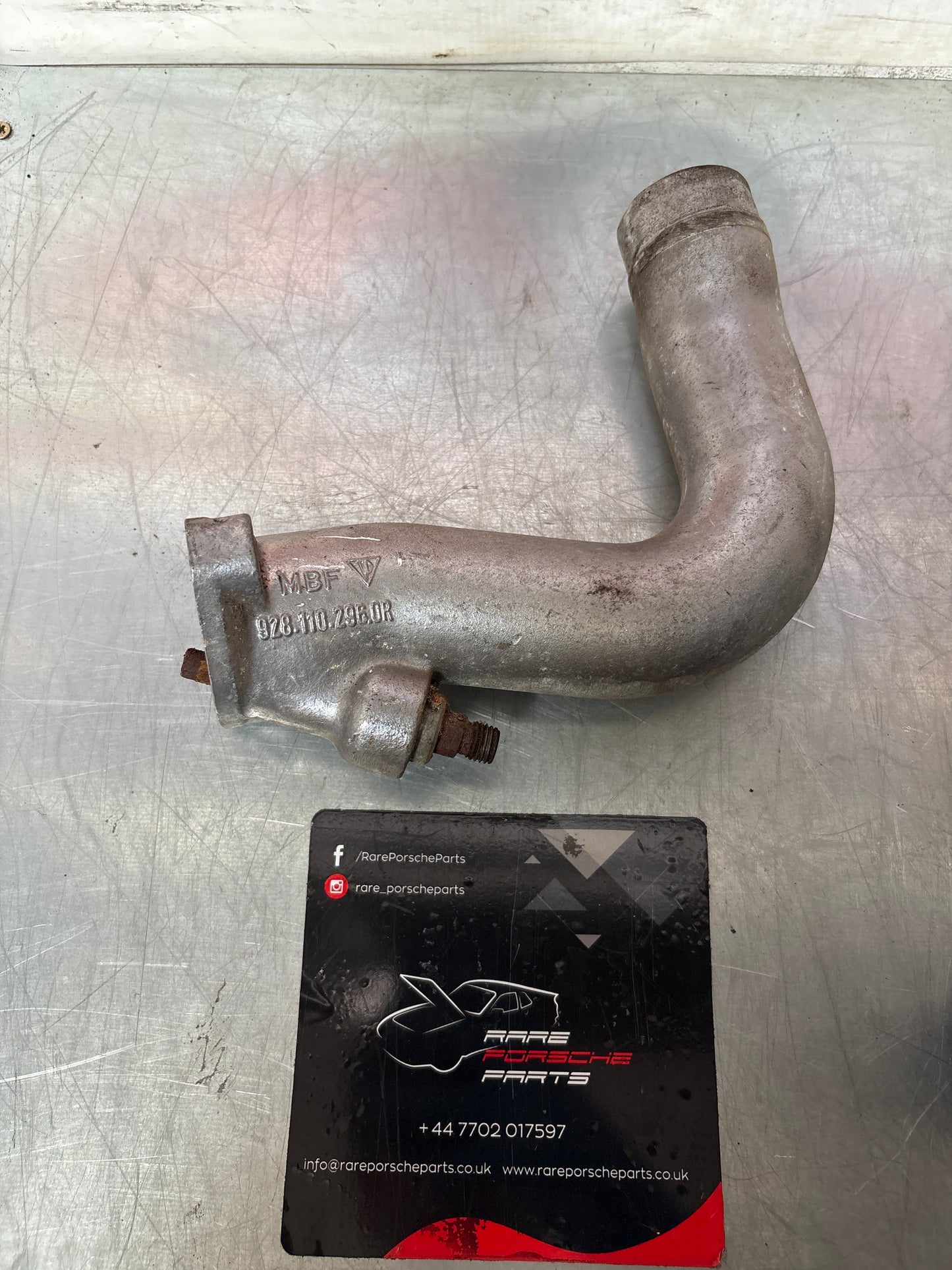 Porsche 928 air intake pipe, used 9281102960R