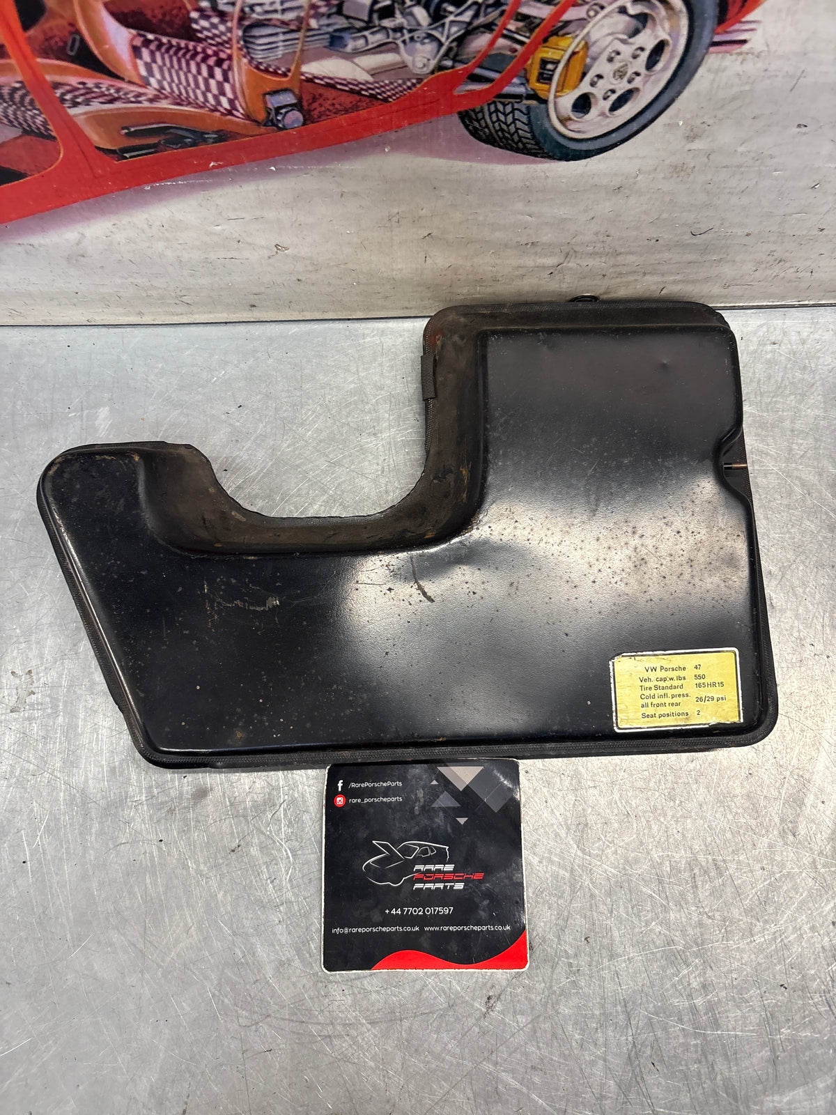 Porsche 914 -73 fuel expansion tank, used 91420105510