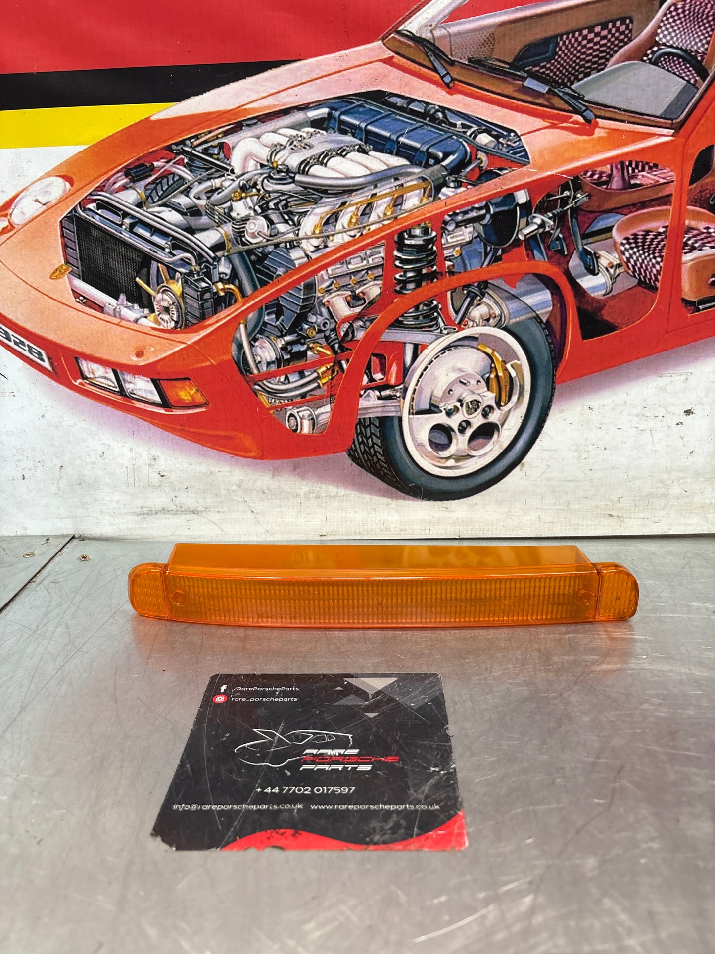 Porsche 944 S2 right hand indicator lens, 95163116201, new