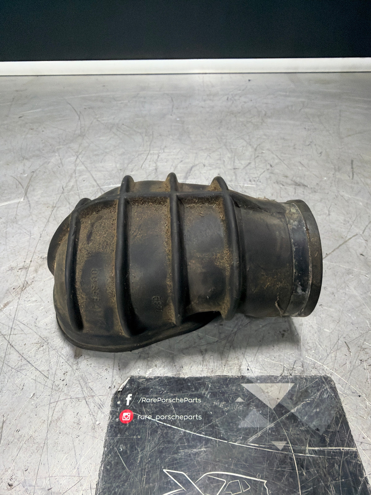 Porsche 924 Turbo Air intake rubber pipe, 93111035800, Spares or Repairs