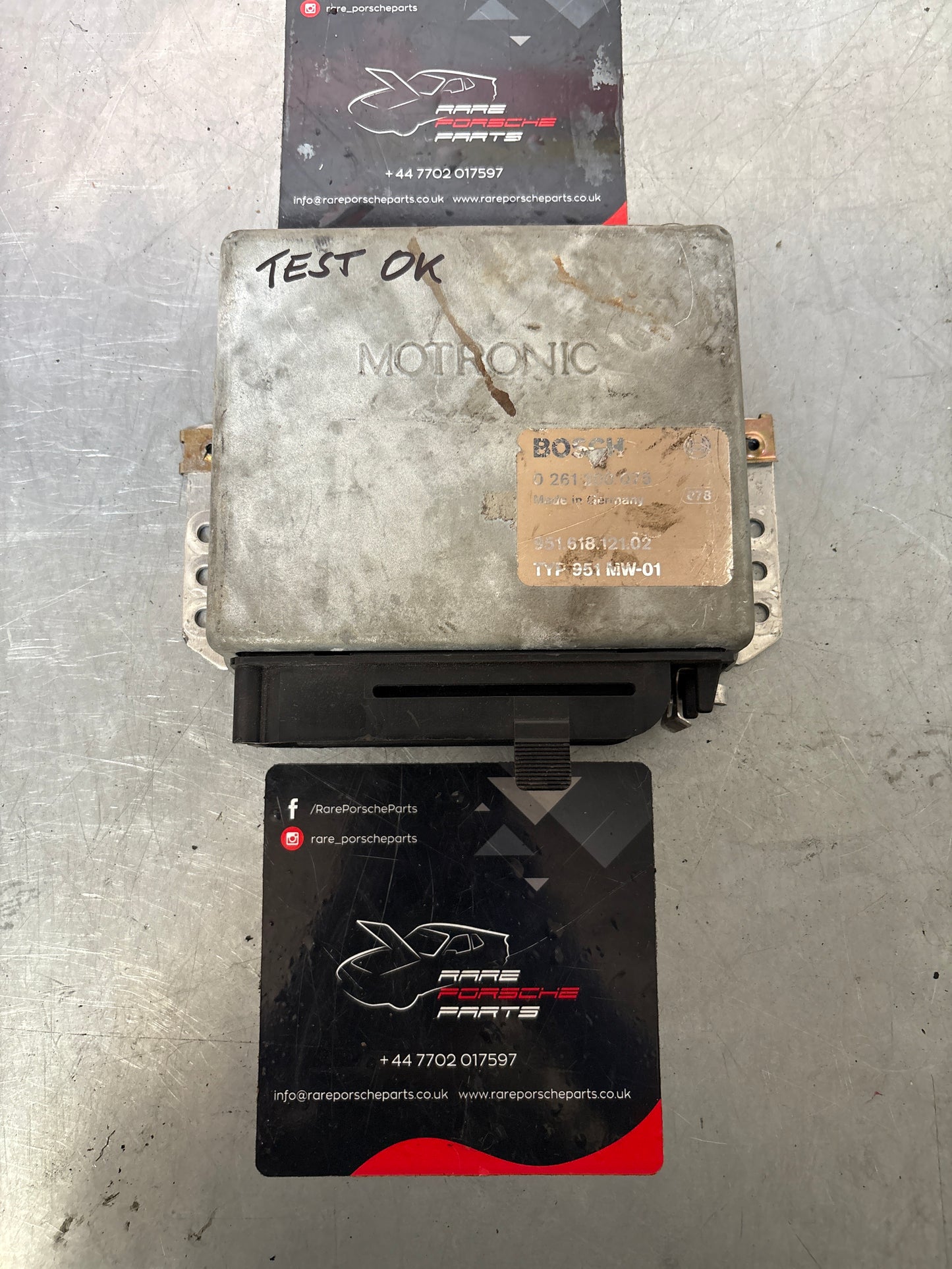 Porsche 944 Turbo ECU, 95161812102 0261200075, used