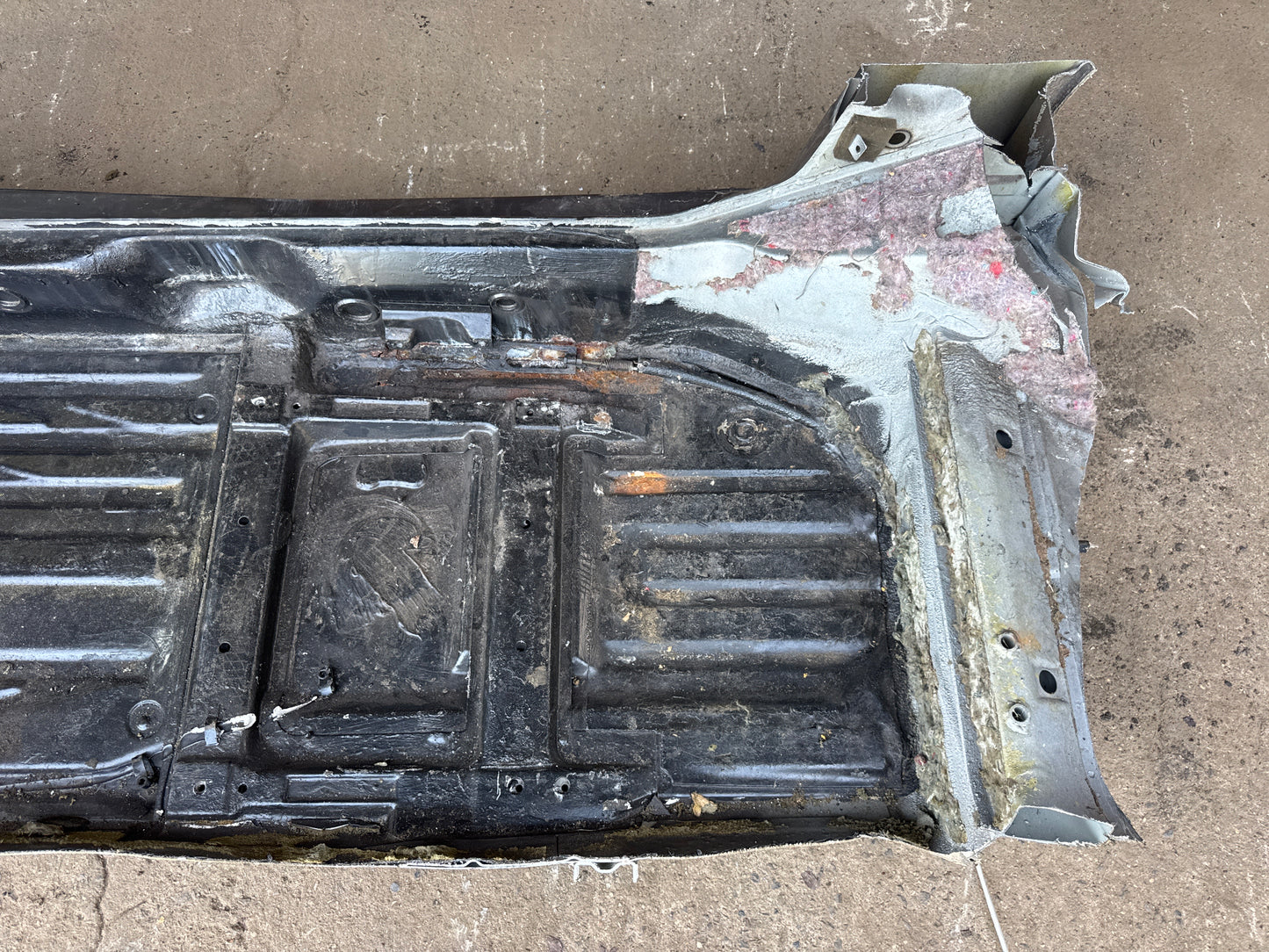 Porsche 944 S2 floor pan right side 94450150100 spares or repair