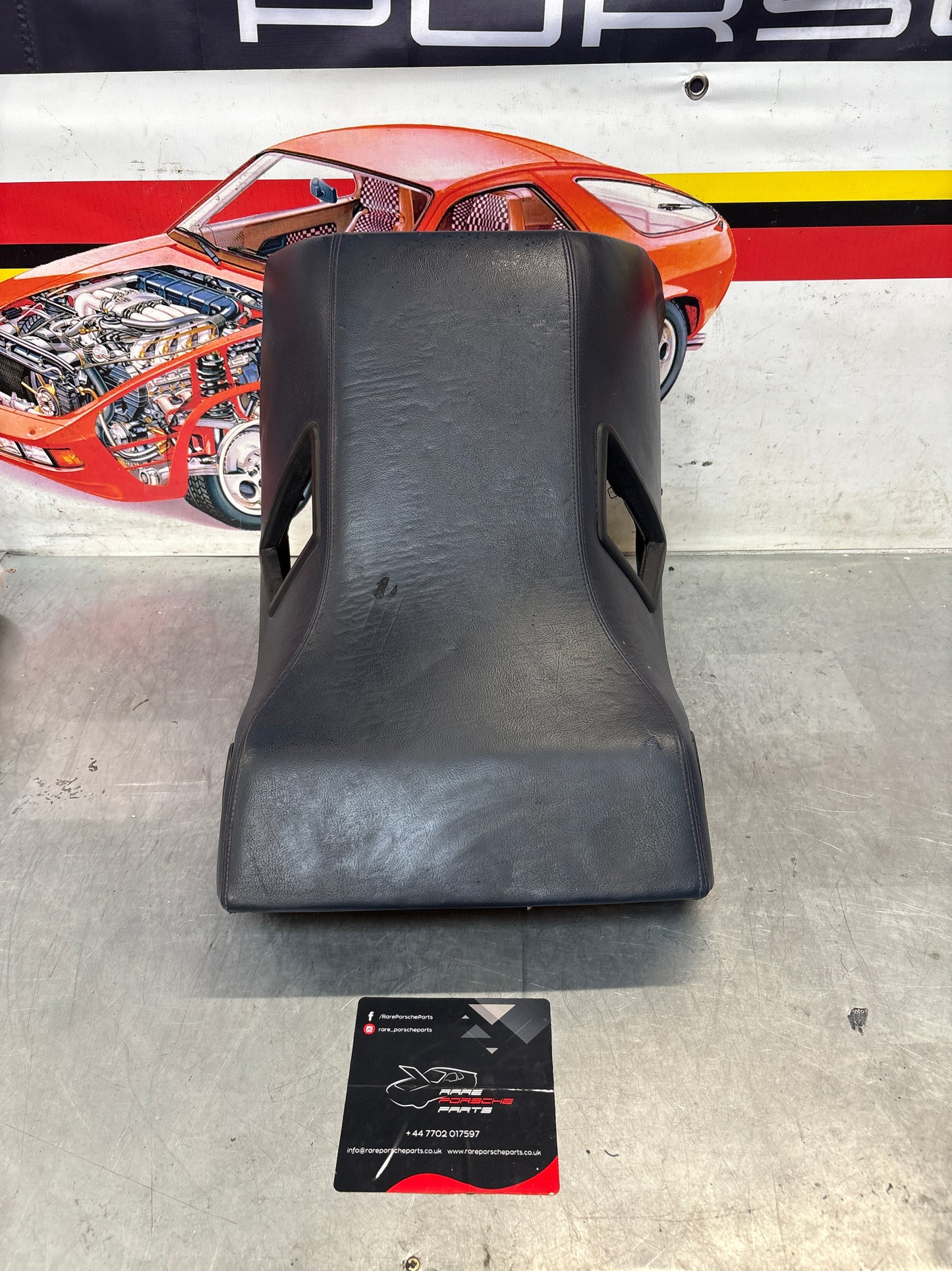 Porsche 928 S center console, rear armrest, marine blue, no package box,used 92852234530