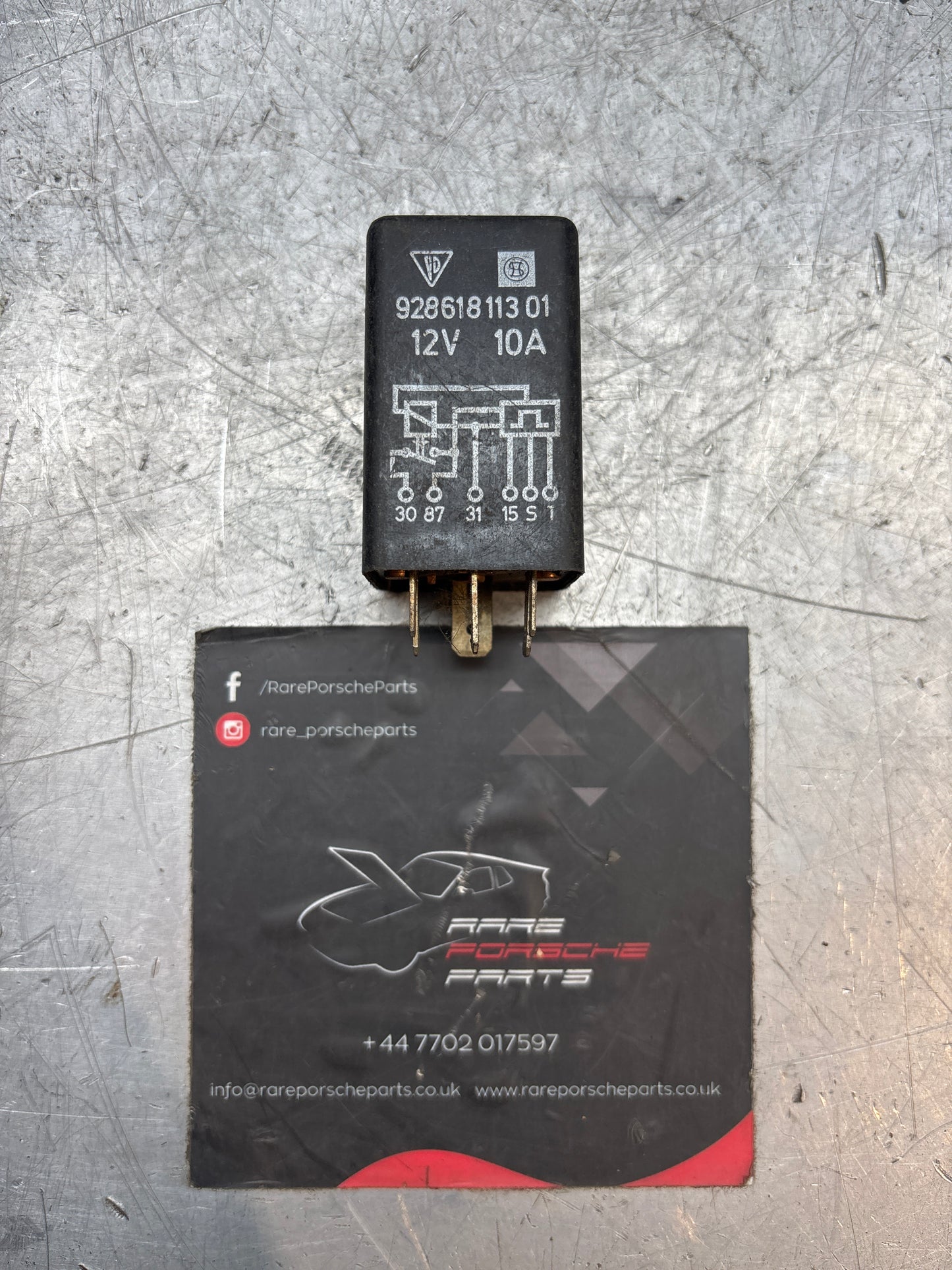 Porsche 911 928 Intensive Washer Pump Relay 92861811301 used