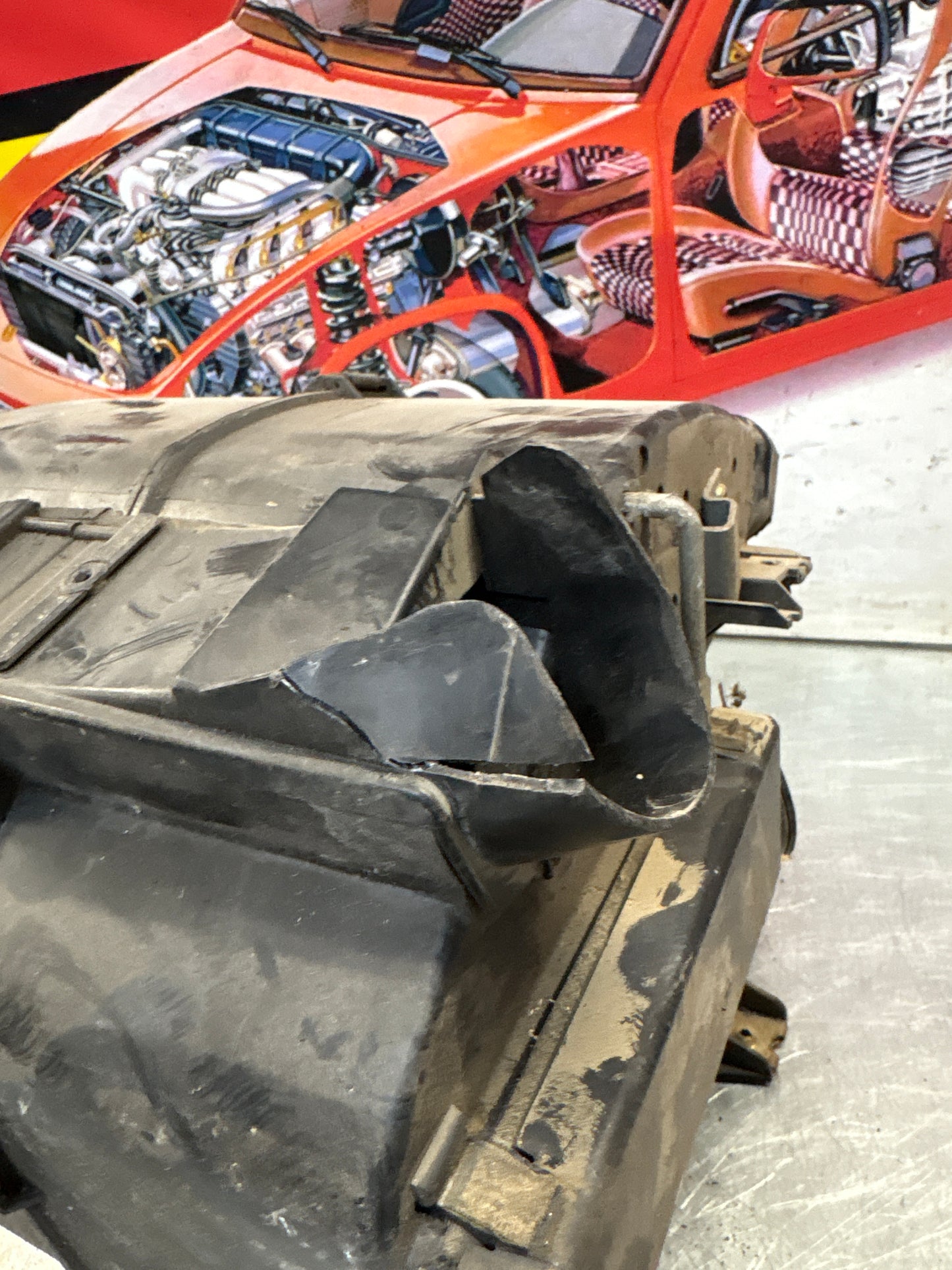 Porsche 924 80-85 944 82-85.5 heater blower fan assembly, complete 321819096 / 321819088 / 321819087 / 321819095 used