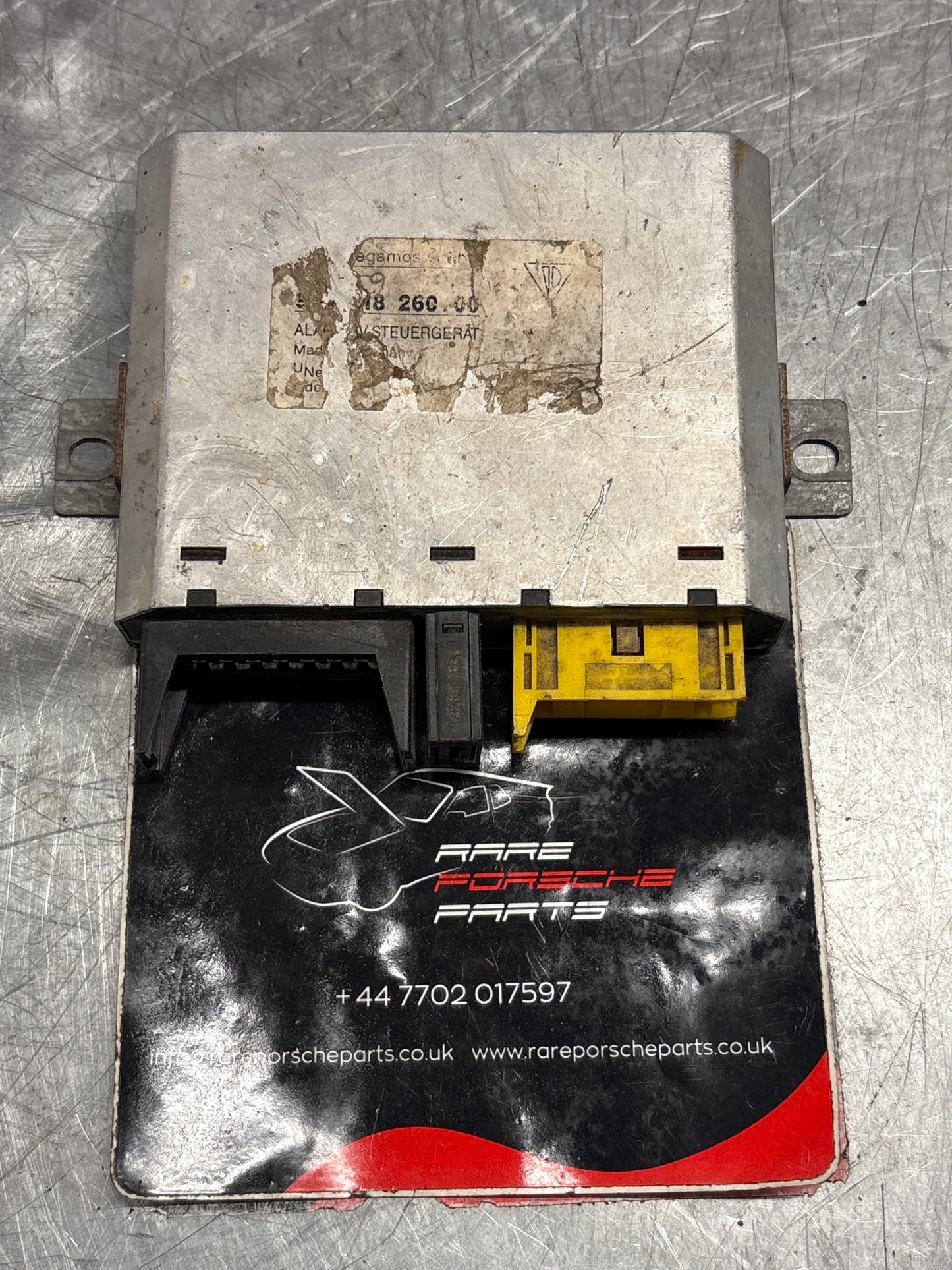 Porsche 928 Alarm Control Relay Module Locking Anti-Theft 92861826000, used