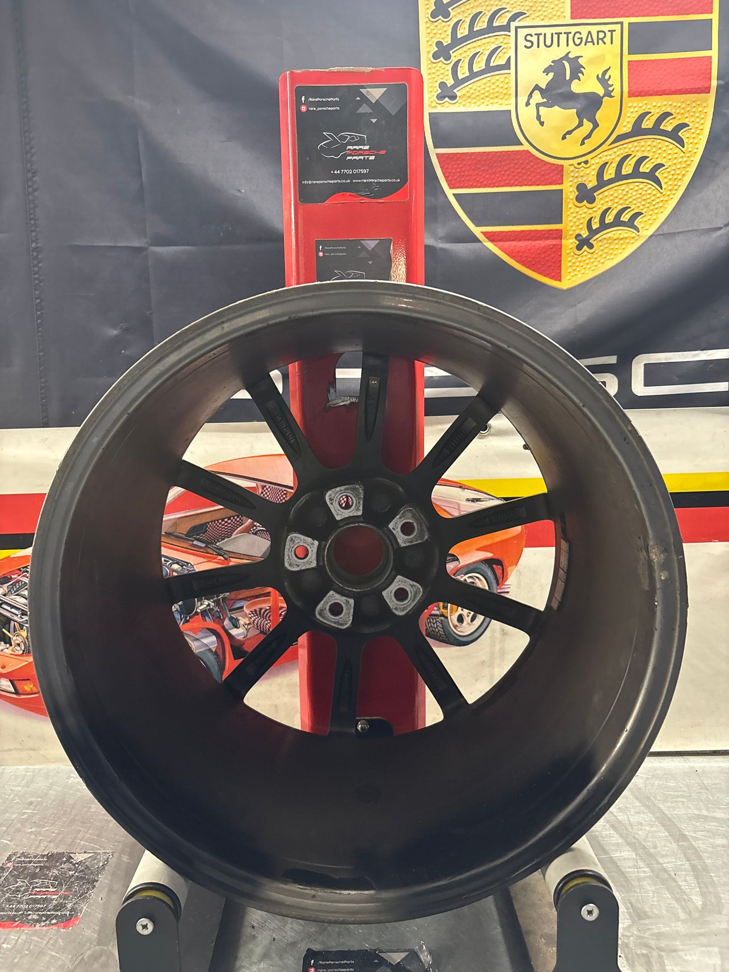 Porsche 911 991 Carrera C2 wheel, for spares or repair 99136216630
