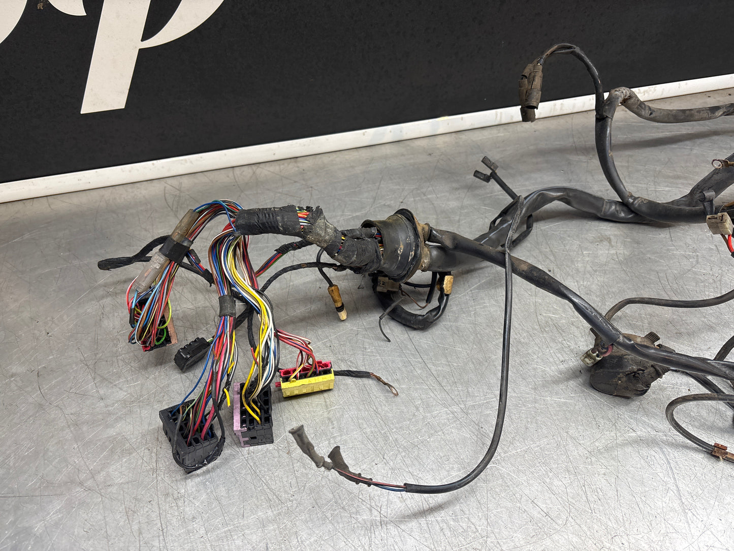 Porsche 944 S2 engine bay wiring loom, used 94561200800