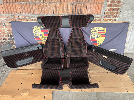 Porsche 924 Carrera GT Seat set with door cards, refurbished