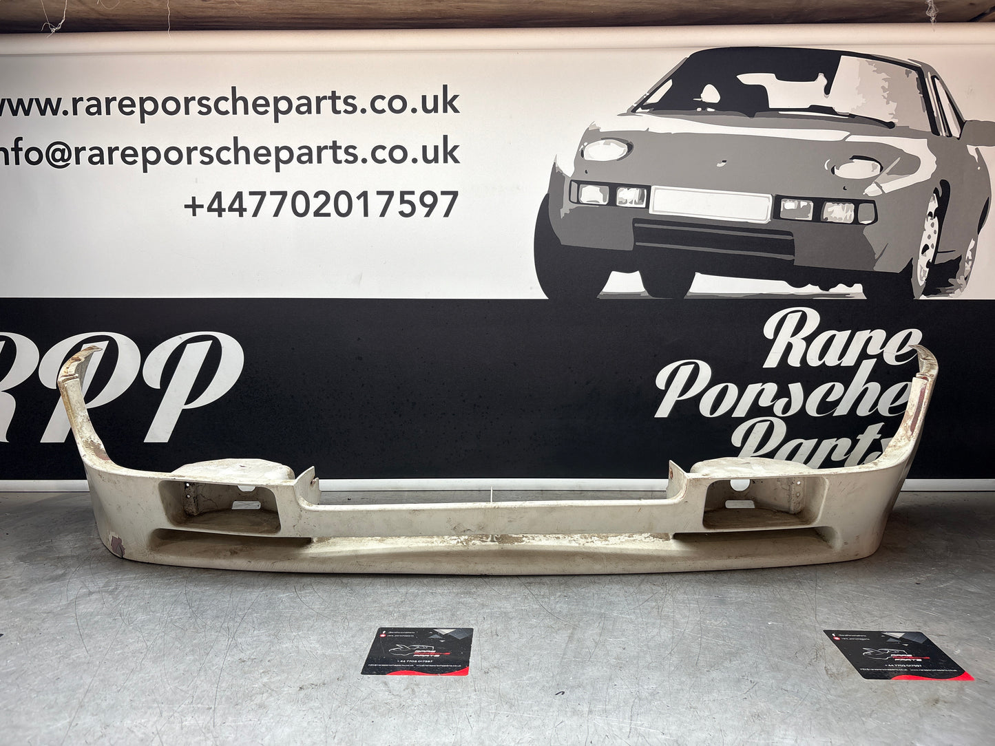Porsche 944 Front spoiler, valance with fog light used 93150537105
