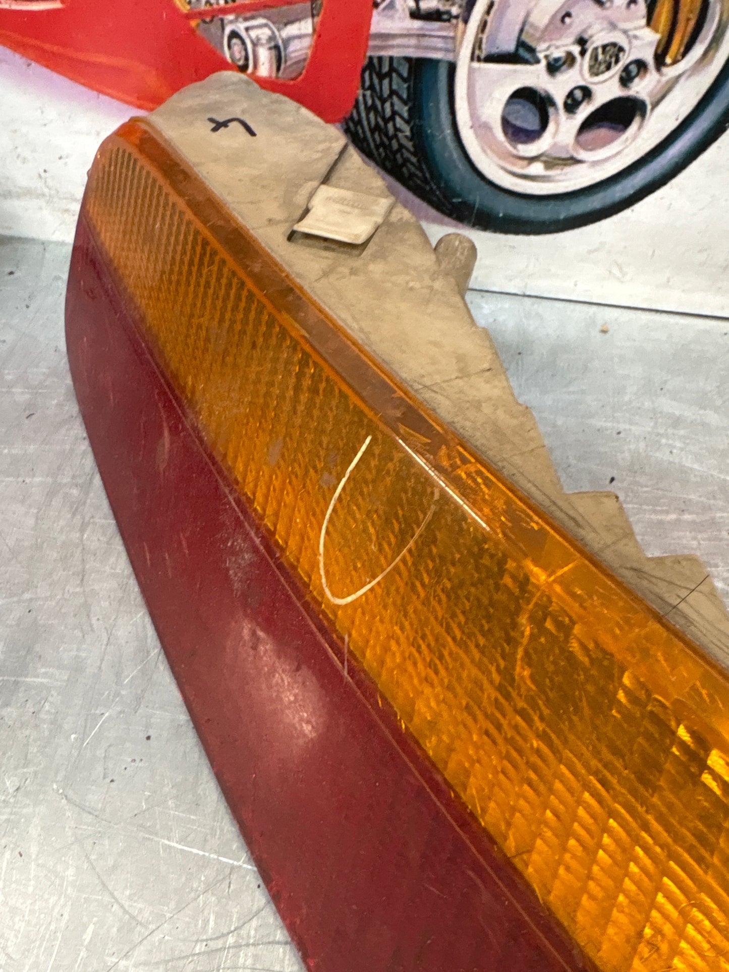 Porsche 928 rear left tail light, used, 92863104302