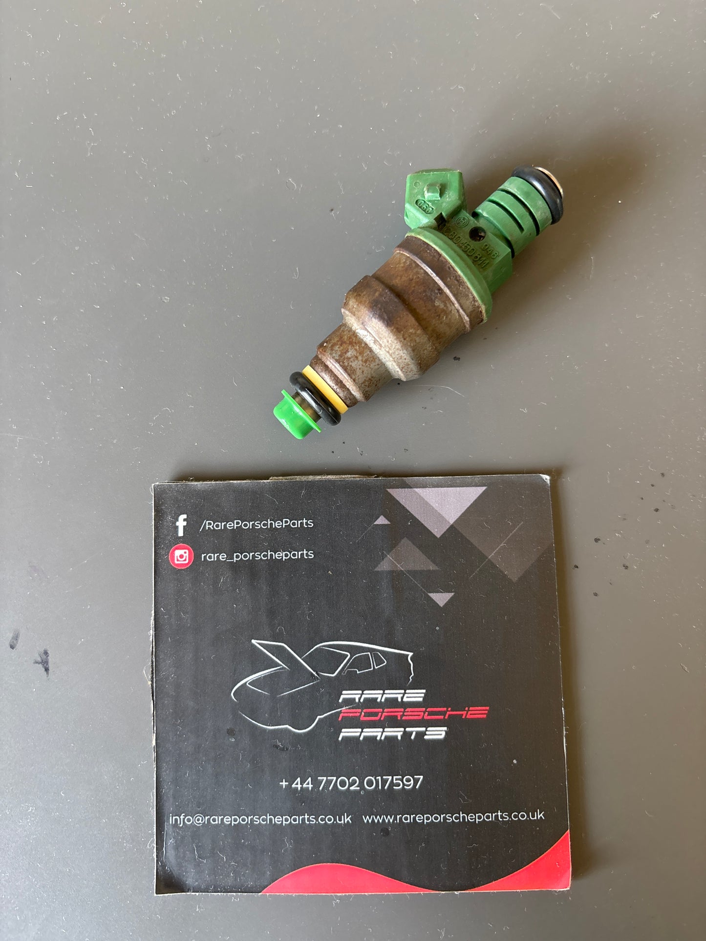Porsche 944 S2 injector, cleaned, tested, new filter kit 0280150811