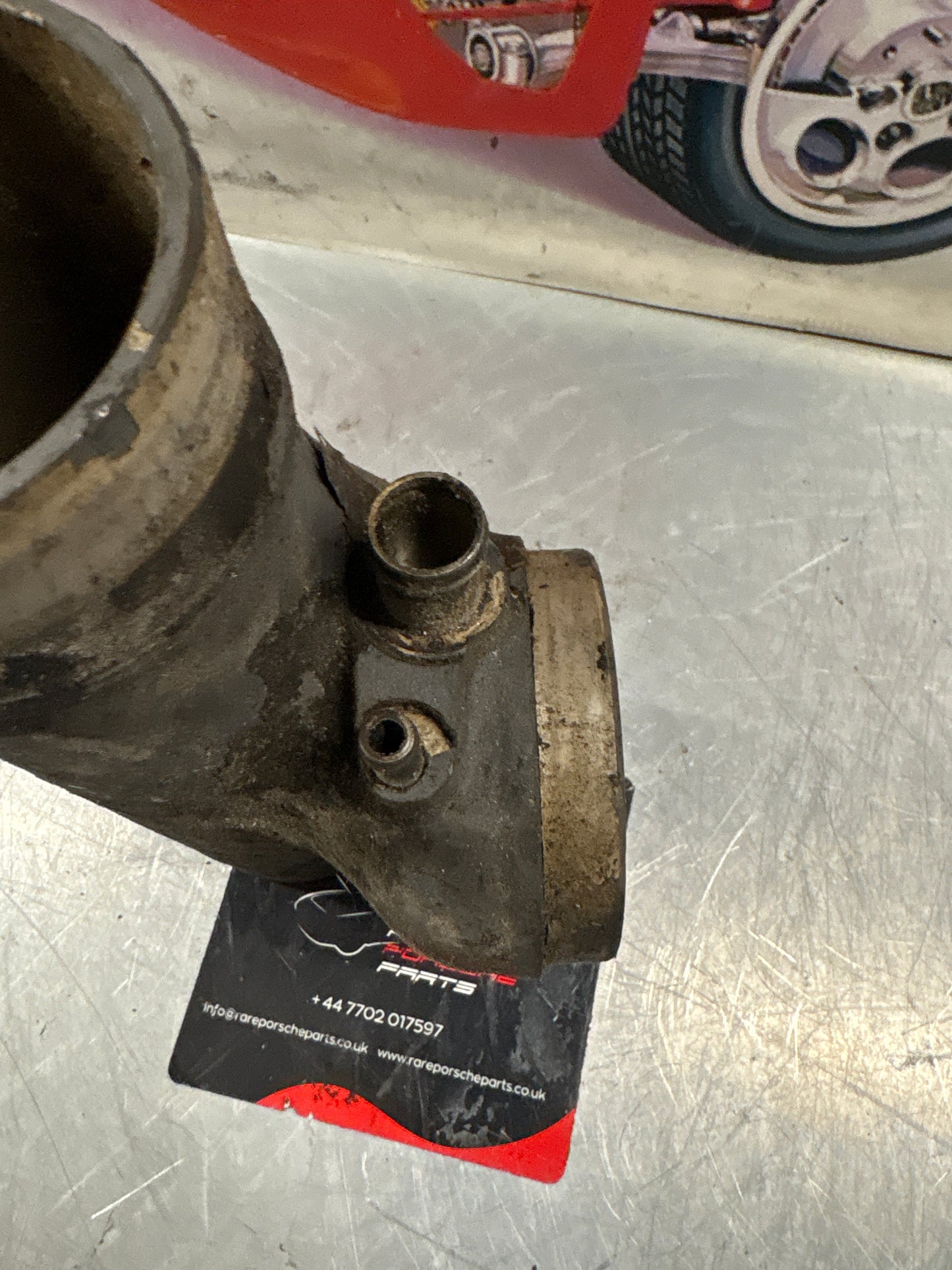 Porsche 928S Intake manifold pipe, used 9281106171R