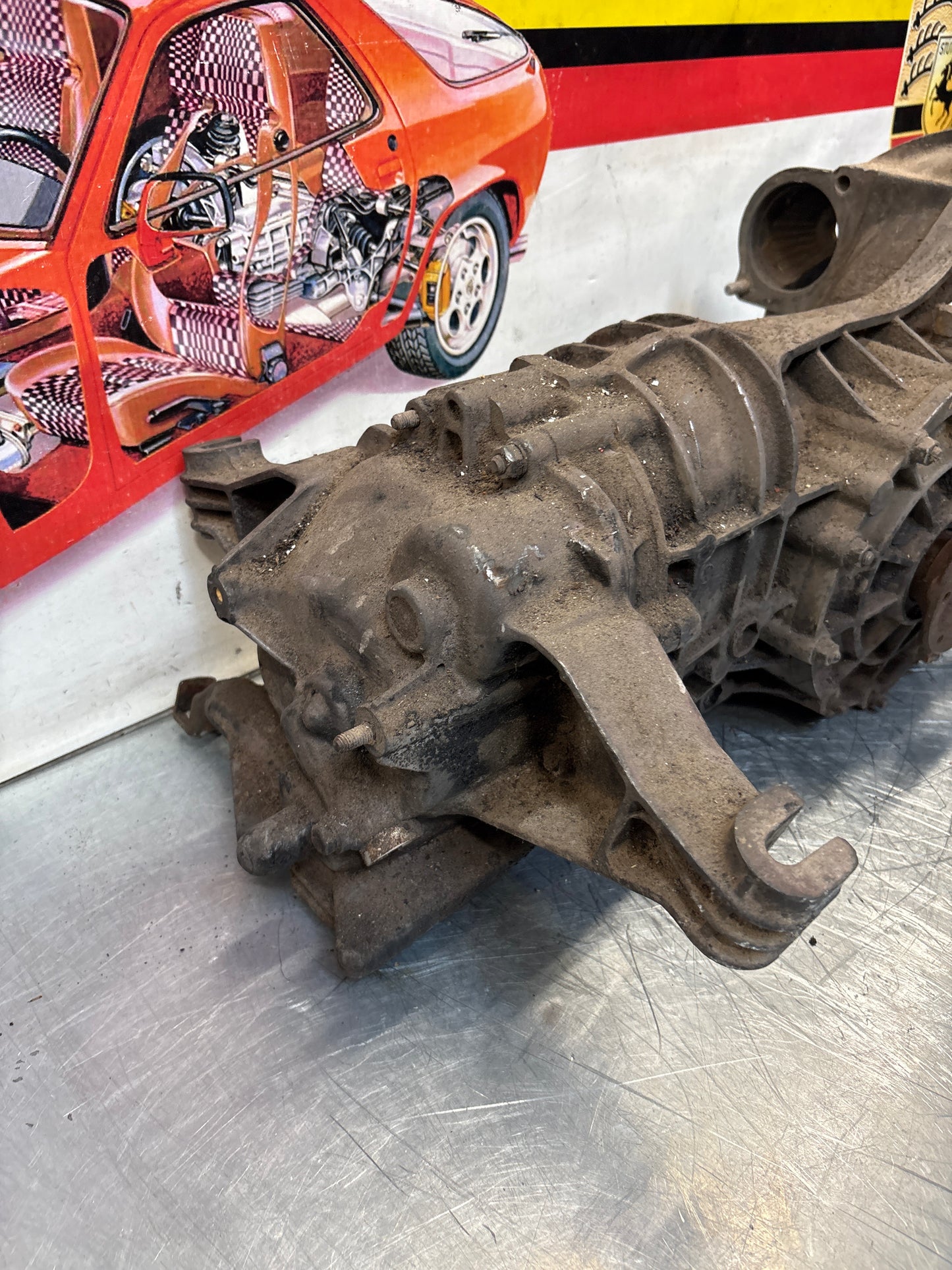 Porsche 914 transmission, used, for spares or repair unknown condition HA0051114