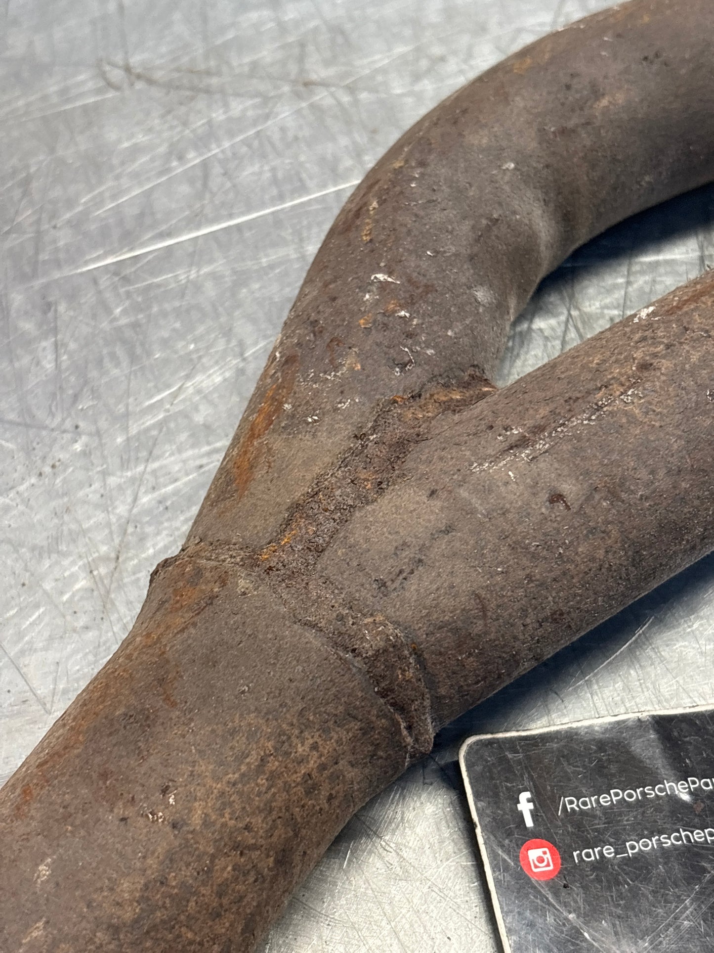 Porsche 924 exhaust pipe, used LHD only! 477253101H