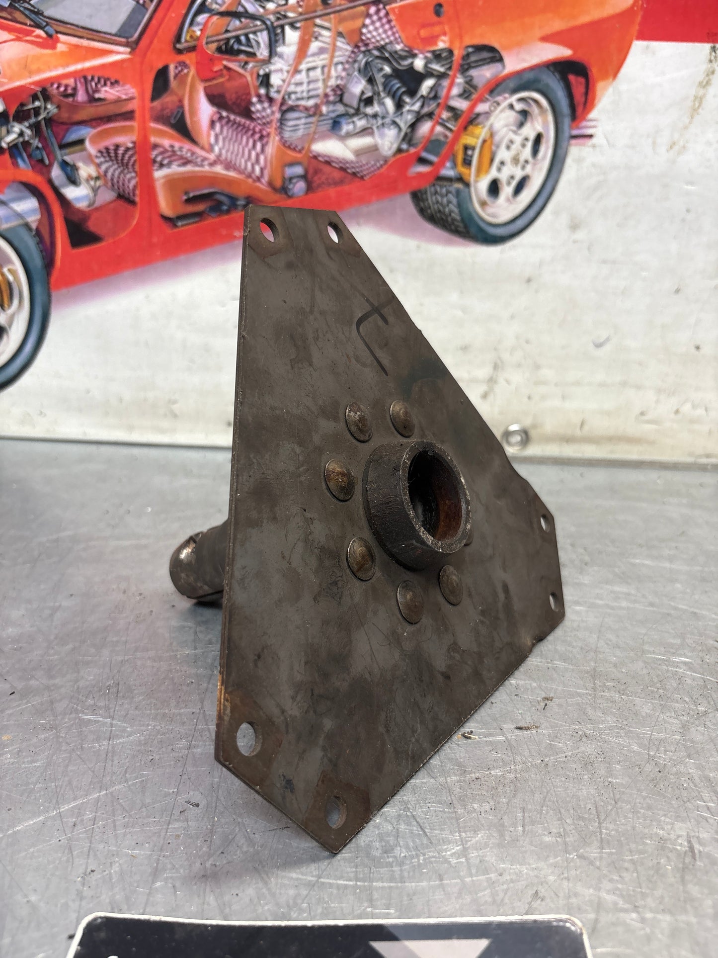 Porsche 928 S4 / GT / GTS 1987-95 4 speed automatic double plate flange disc, used 92211610101