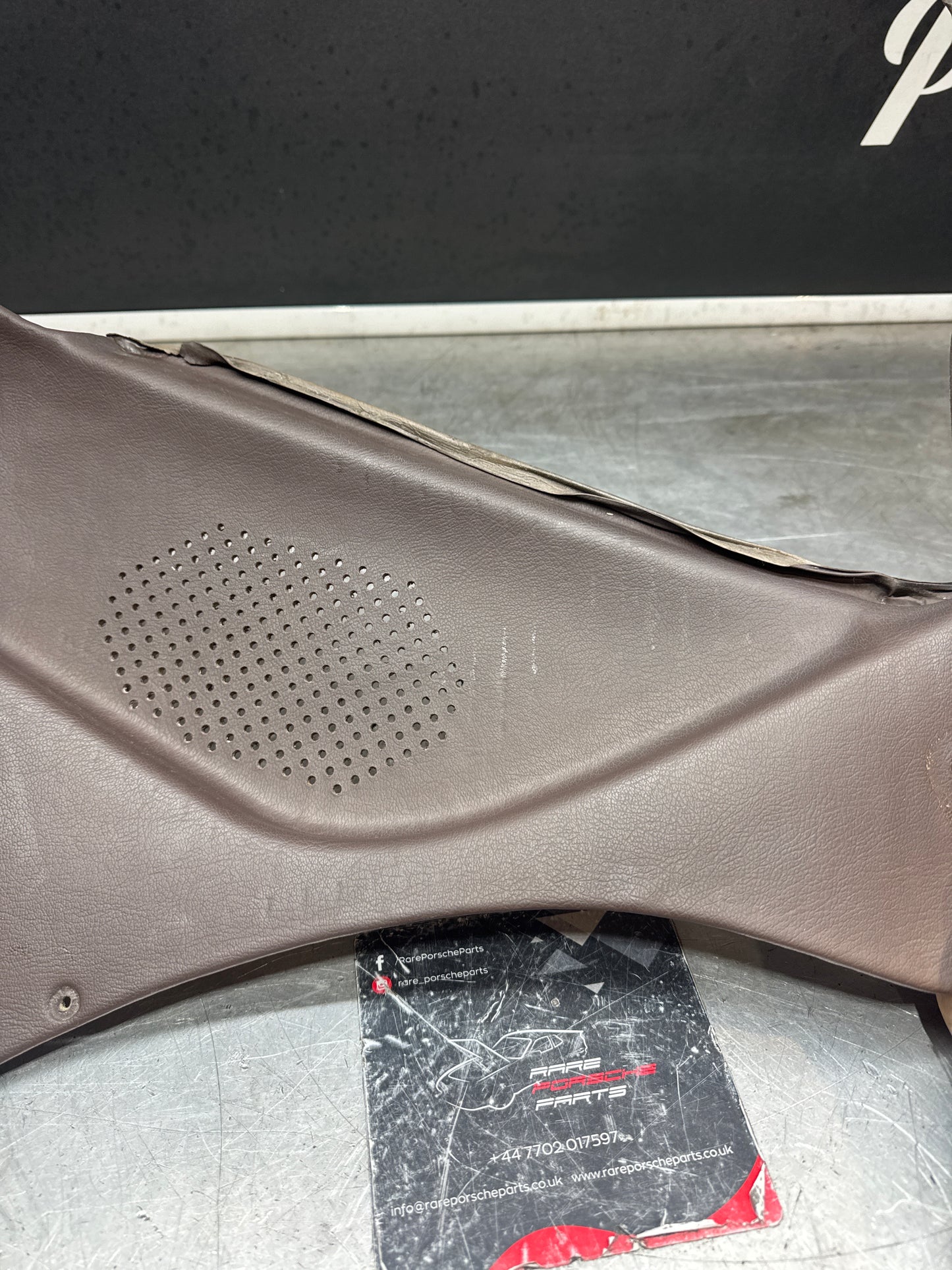 Porsche 944 924 brown rear interior C Post trims/cards. Quarter panel trim used 94455502101 94455502201