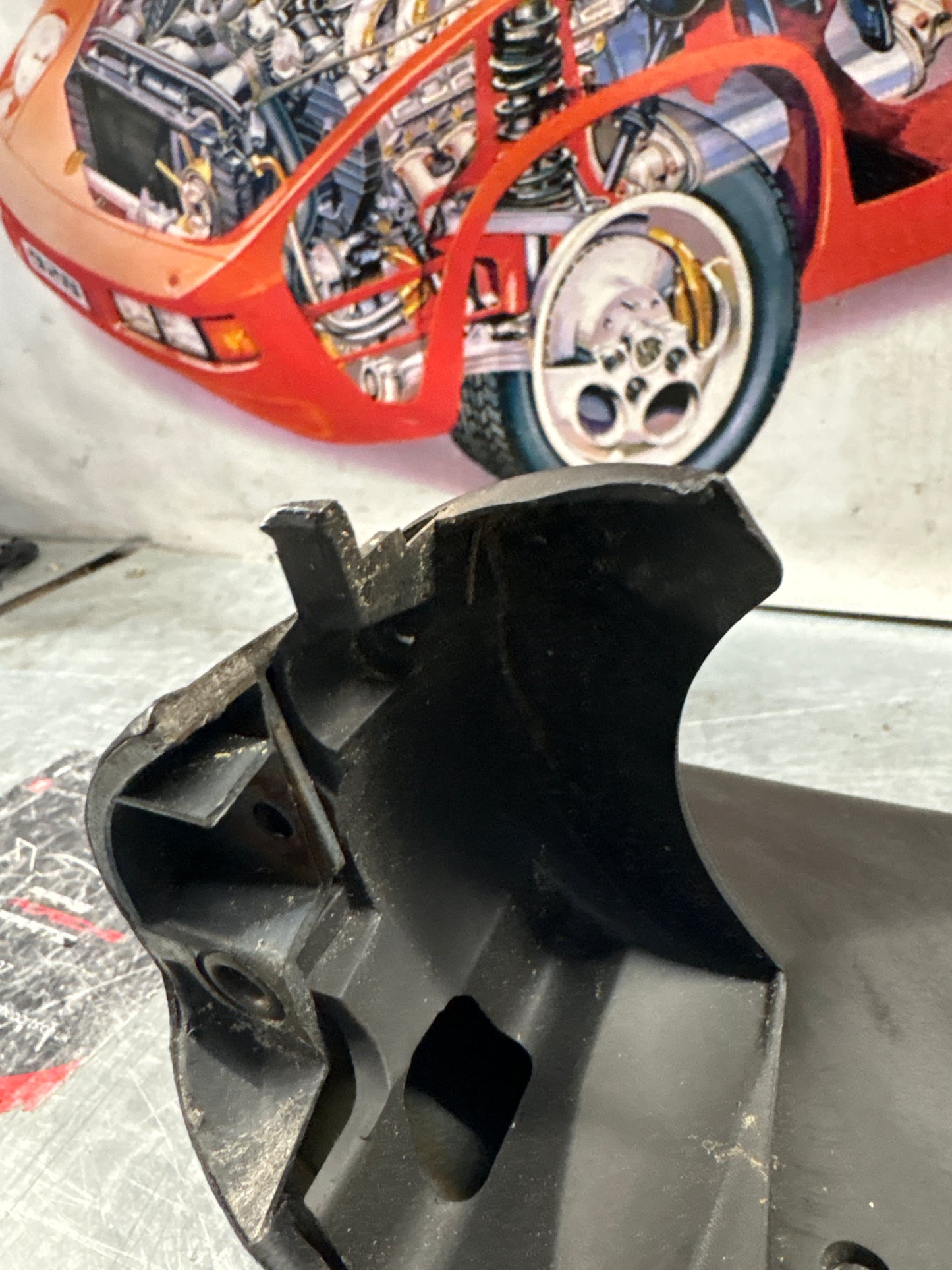 Porsche Boxster 986 dashboard cluster trim,black used 98655205500 / 98655205501