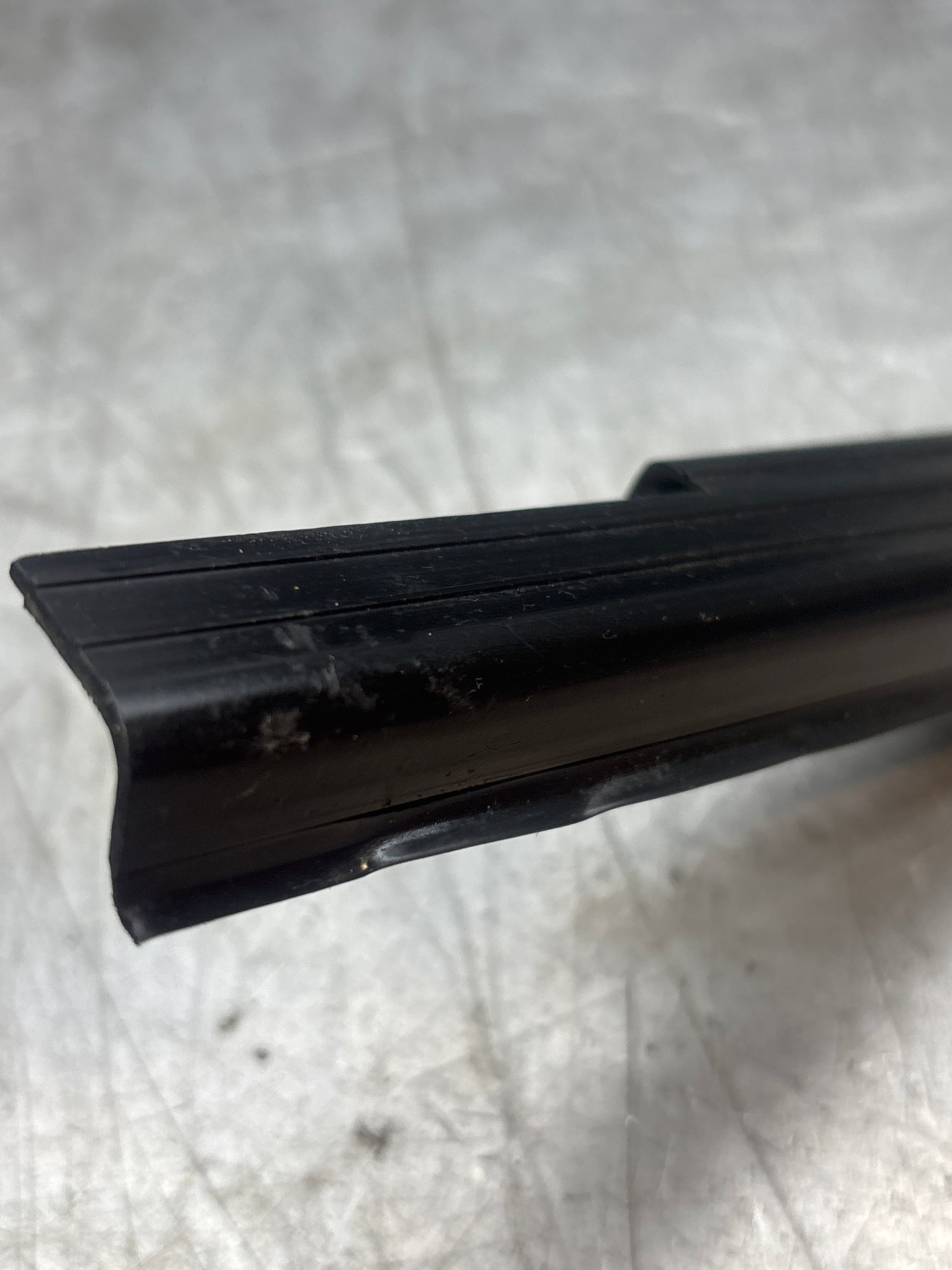 Porsche early 924/944 left sill trim, used 477853657A no cracks