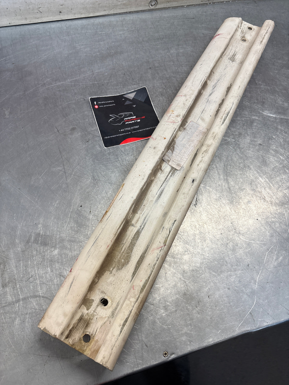 Porsche 924 Carrera GT front bumper cross bar, reinforcement, used 93750511300