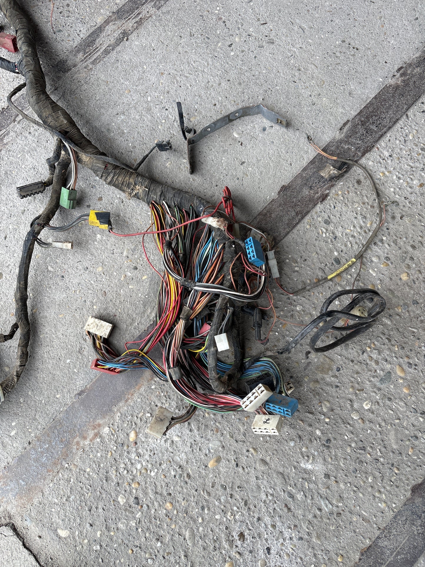 Porsche 928 S interior wiring loom, LHD 92861200321