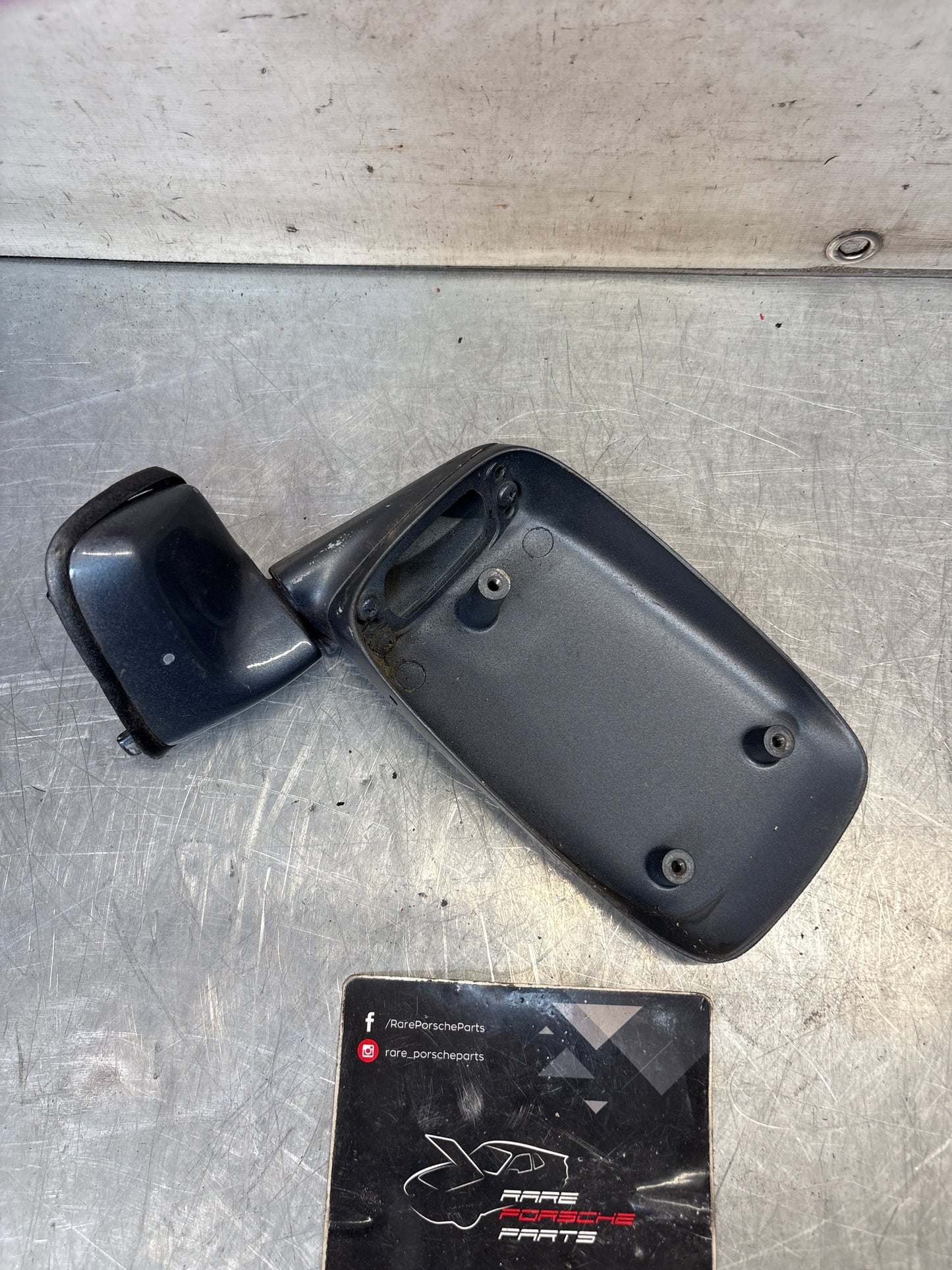 Porsche 911 930 right mirror housing, used 91173102406