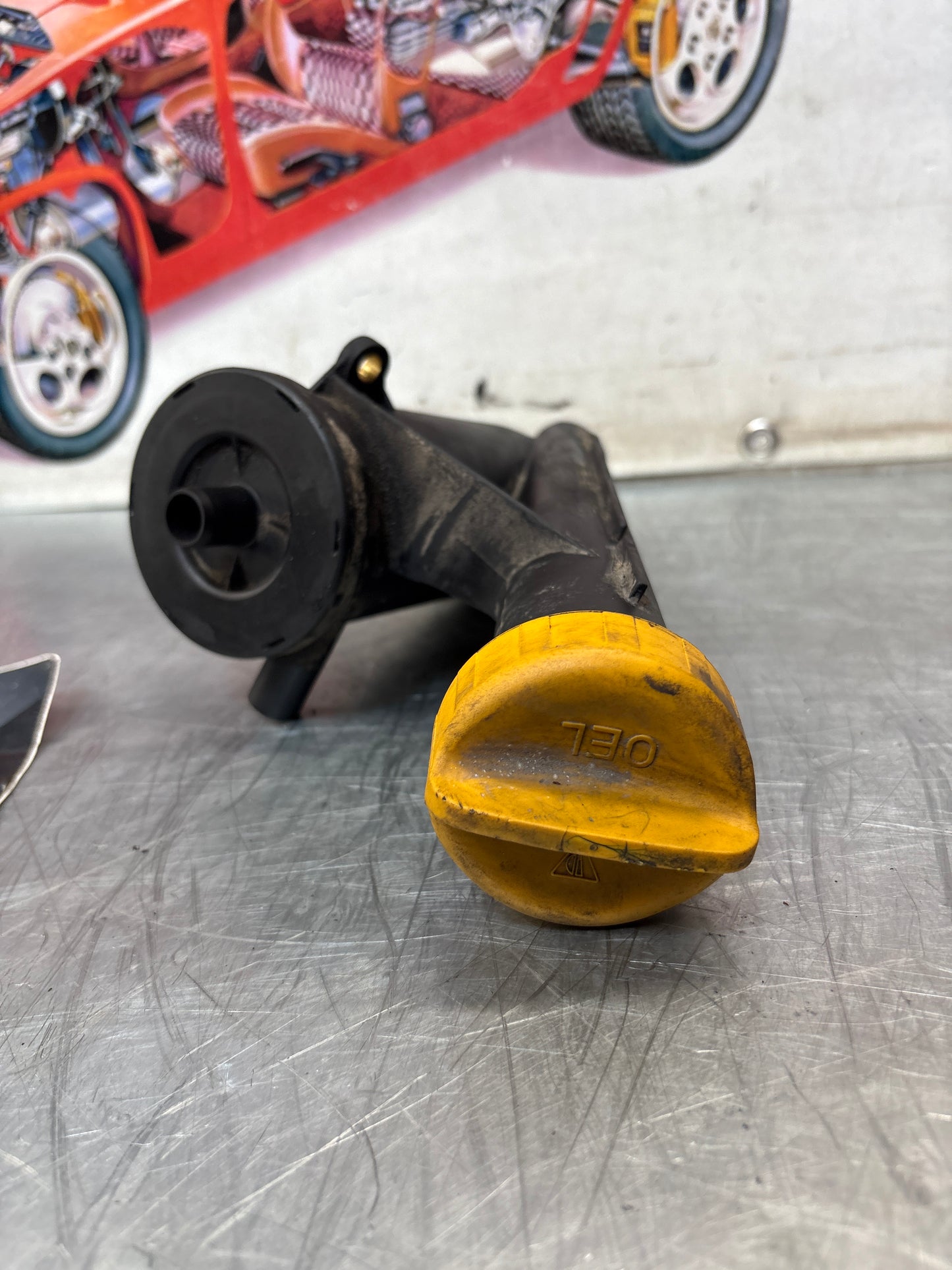Porsche 944 924S 2.5 Oil filler neck / separator 94410718009 used