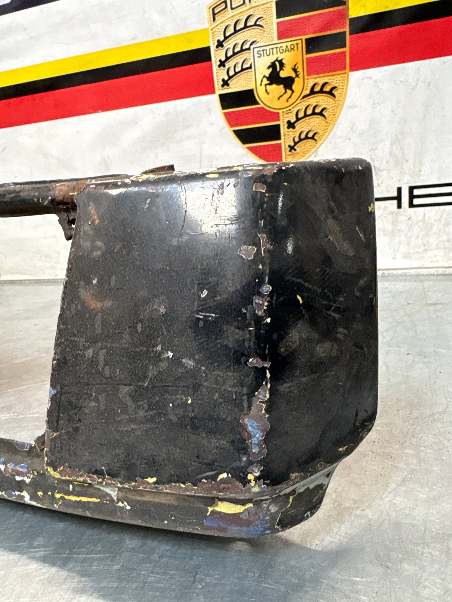 Porsche 914 front bumper, used 91450591010 / 91450500910