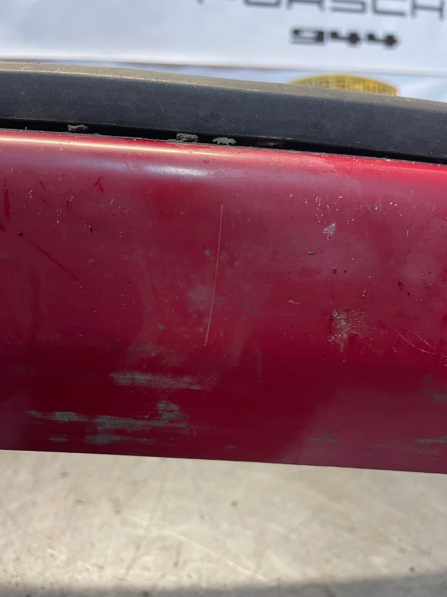 Porsche 924/924S rear bumper, used 477807313