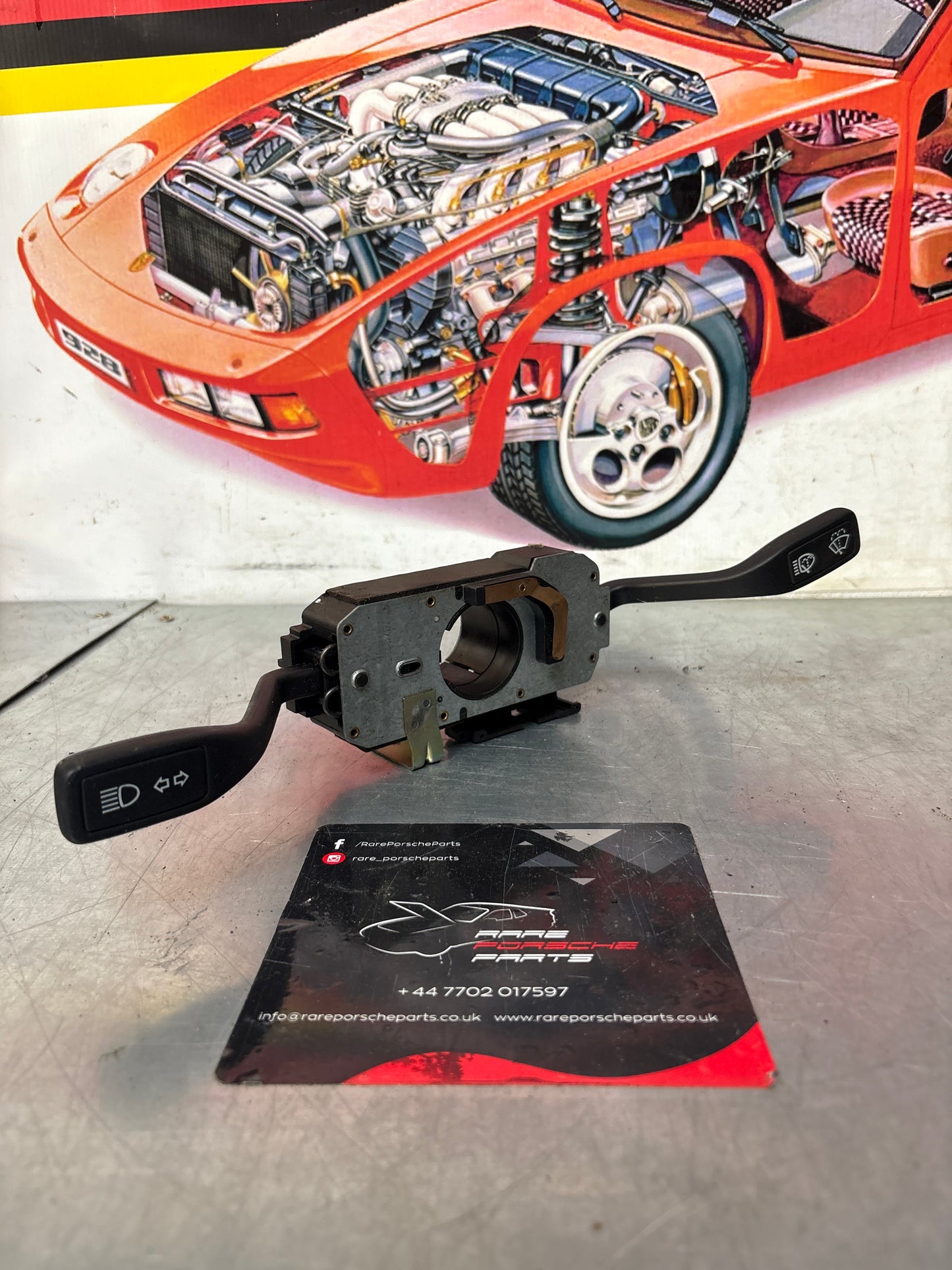 Porsche 928 steering coloumn switch, used 92861310103