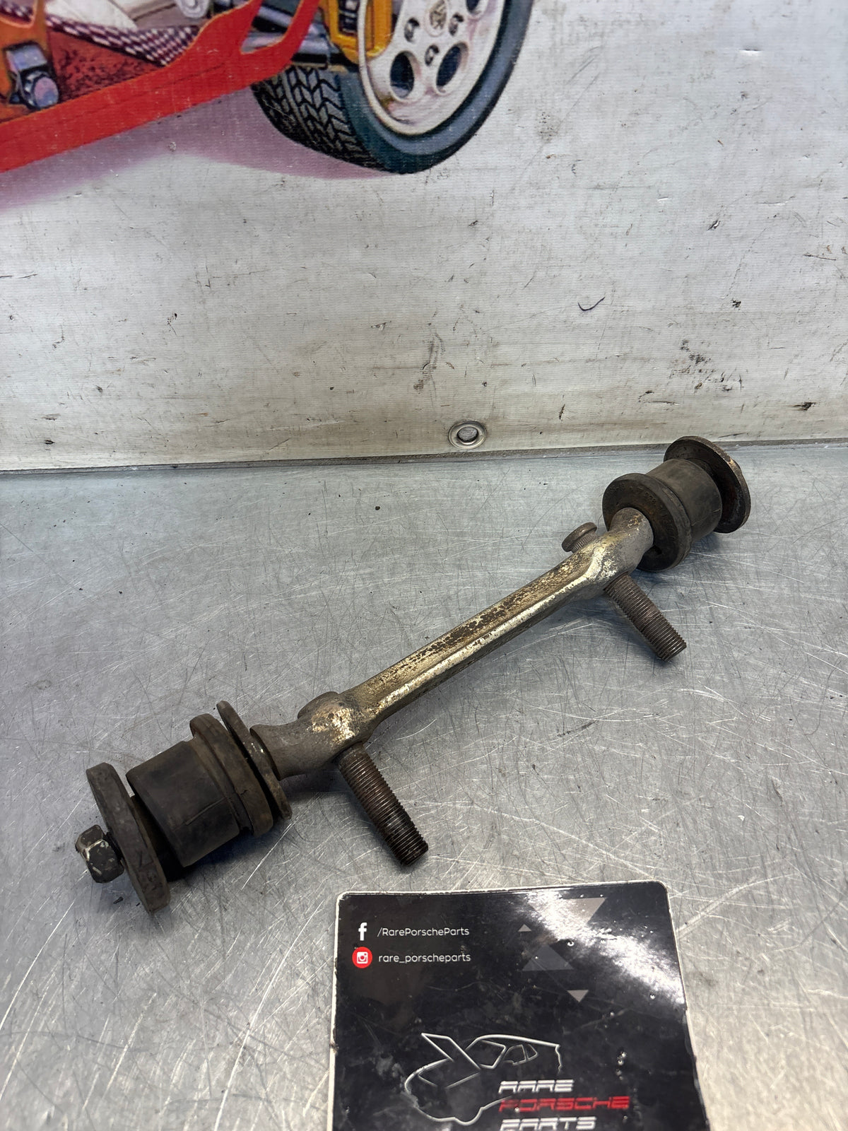 Porsche 928 control arm axle, used 92834143108