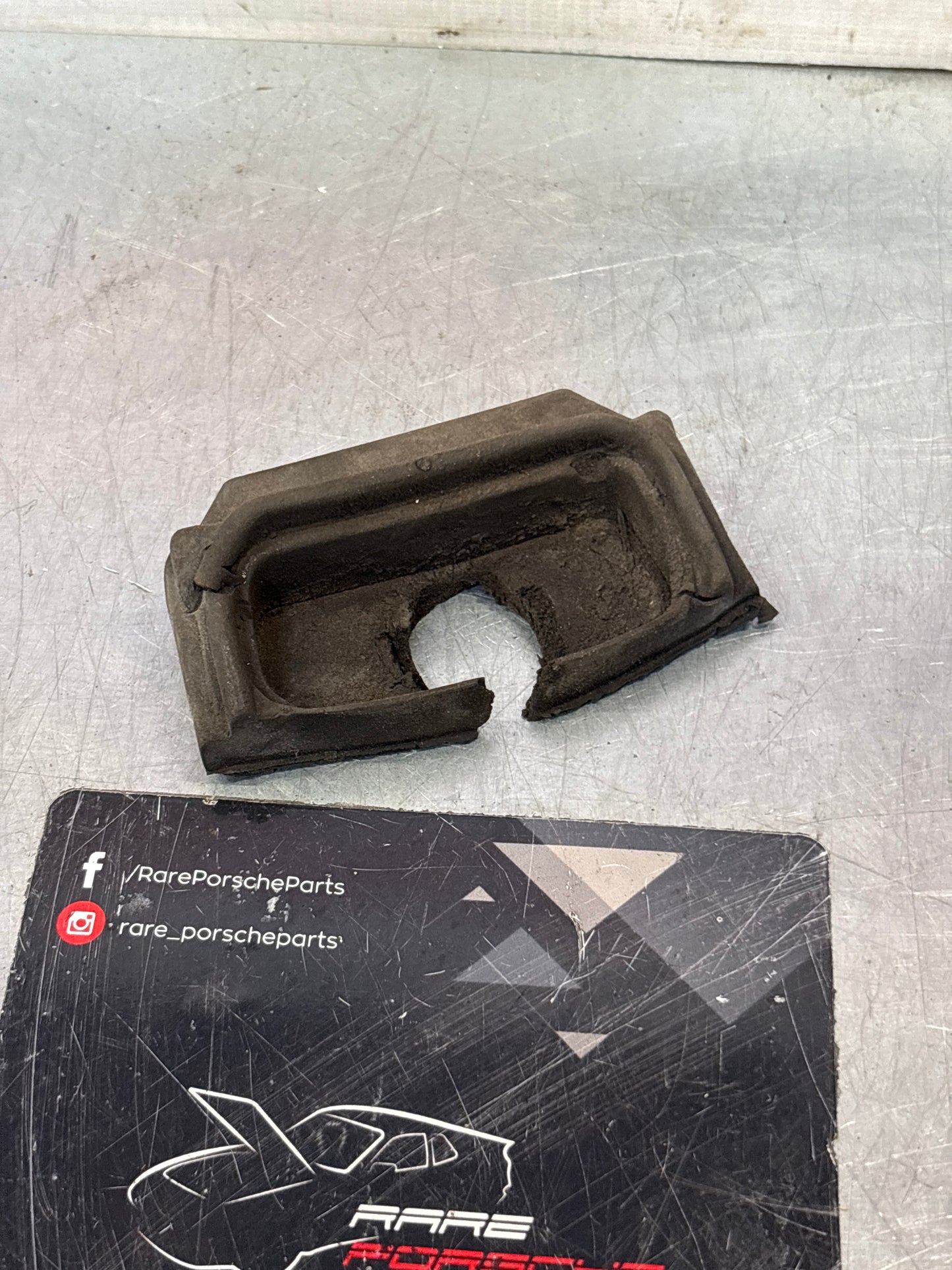 Porsche 924 rear hatch pin seal gasket rubber 477827365D left, used