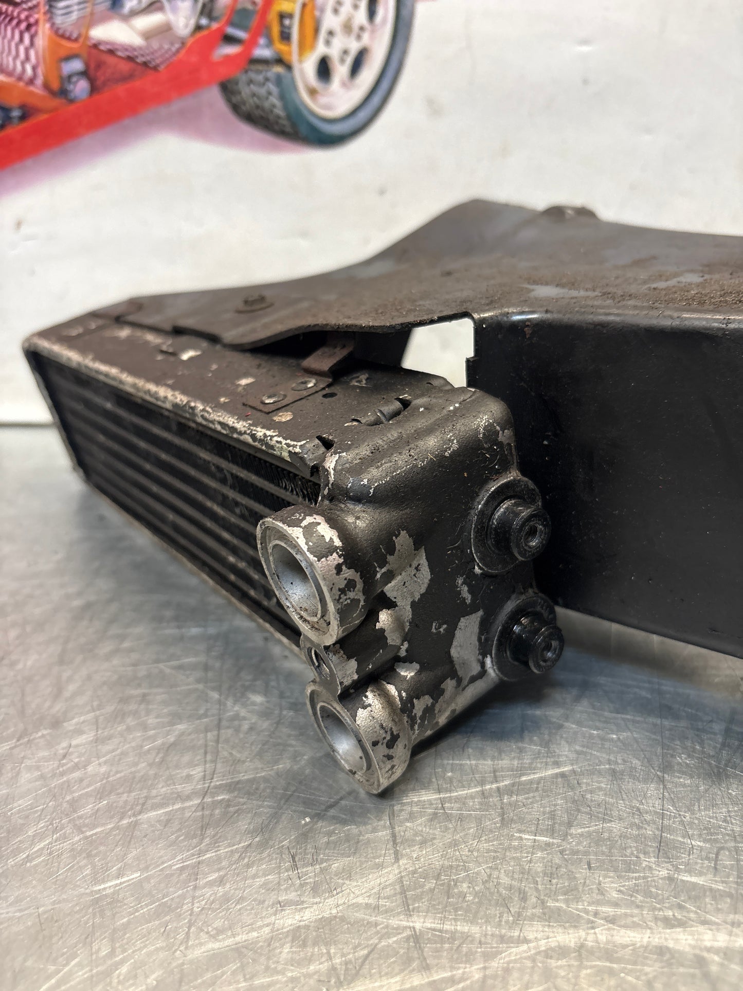 Porsche 944 3.0 S2 Oil Cooler 94420730900 used for spares or repair